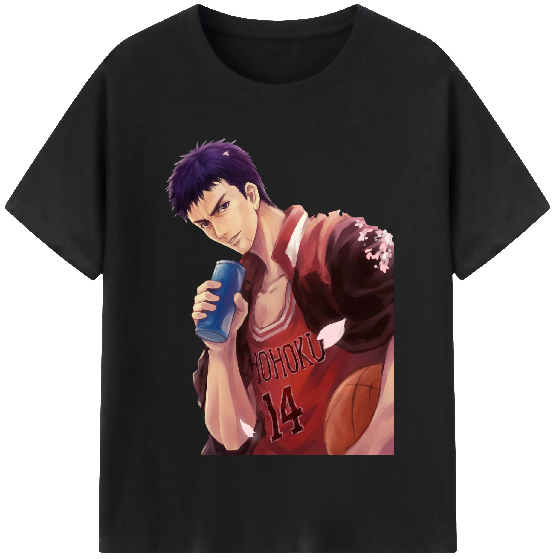 （画像用） SLAM DUNK／スラムダンク レディースカジュアルプリントTシャツ（綿100％）