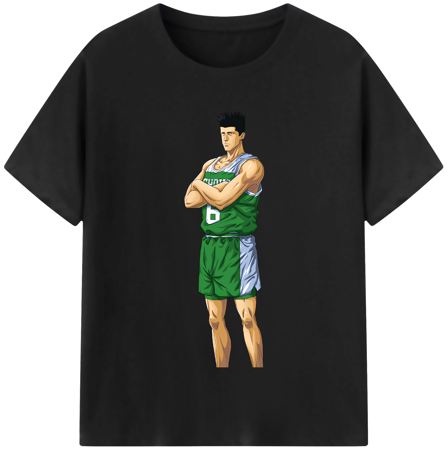（画像用） SLAM DUNK／スラムダンク レディースカジュアルプリントTシャツ（綿100％）