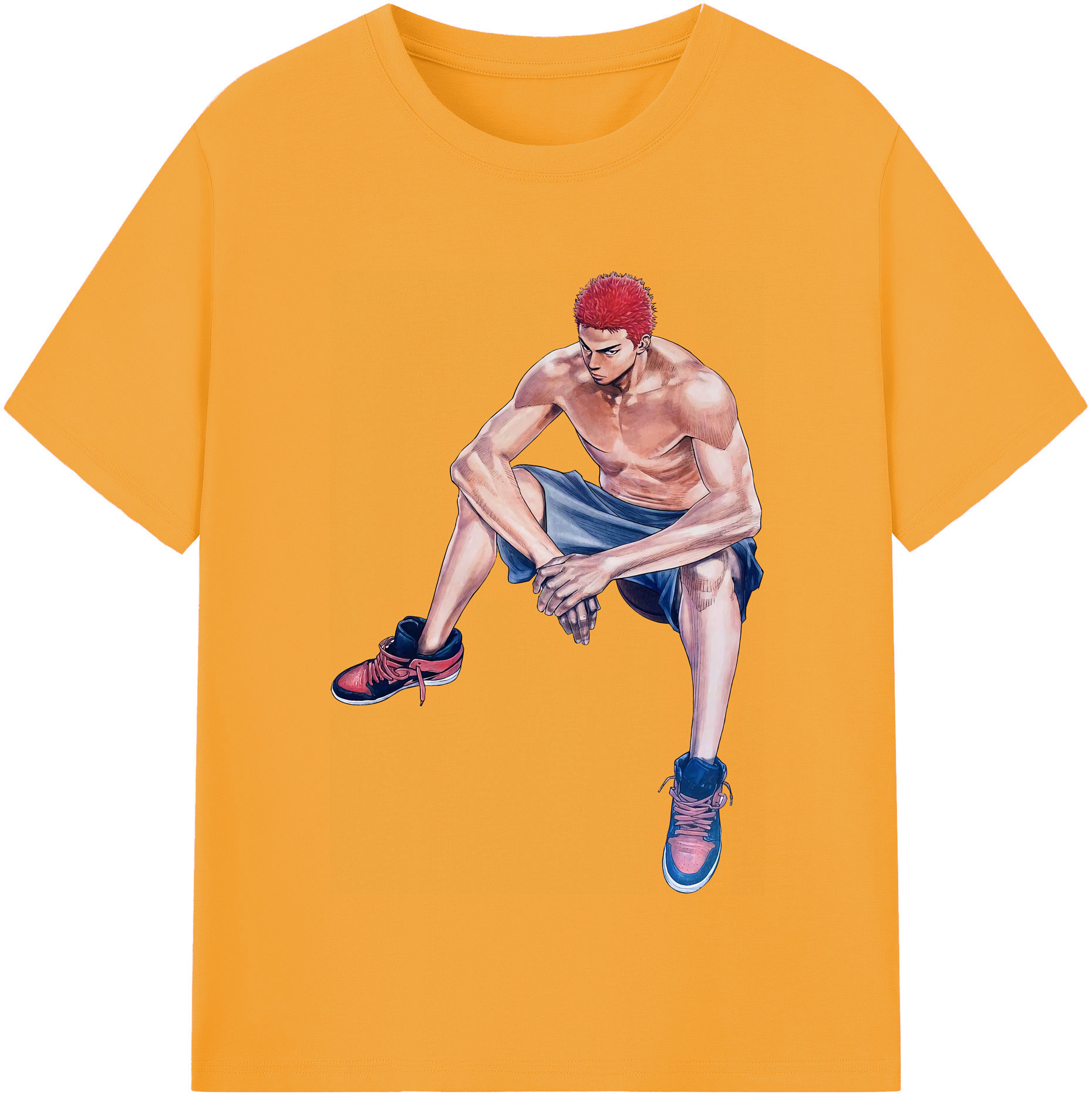 （画像用） SLAM DUNK／スラムダンク レディースカジュアルプリントTシャツ（綿100％）