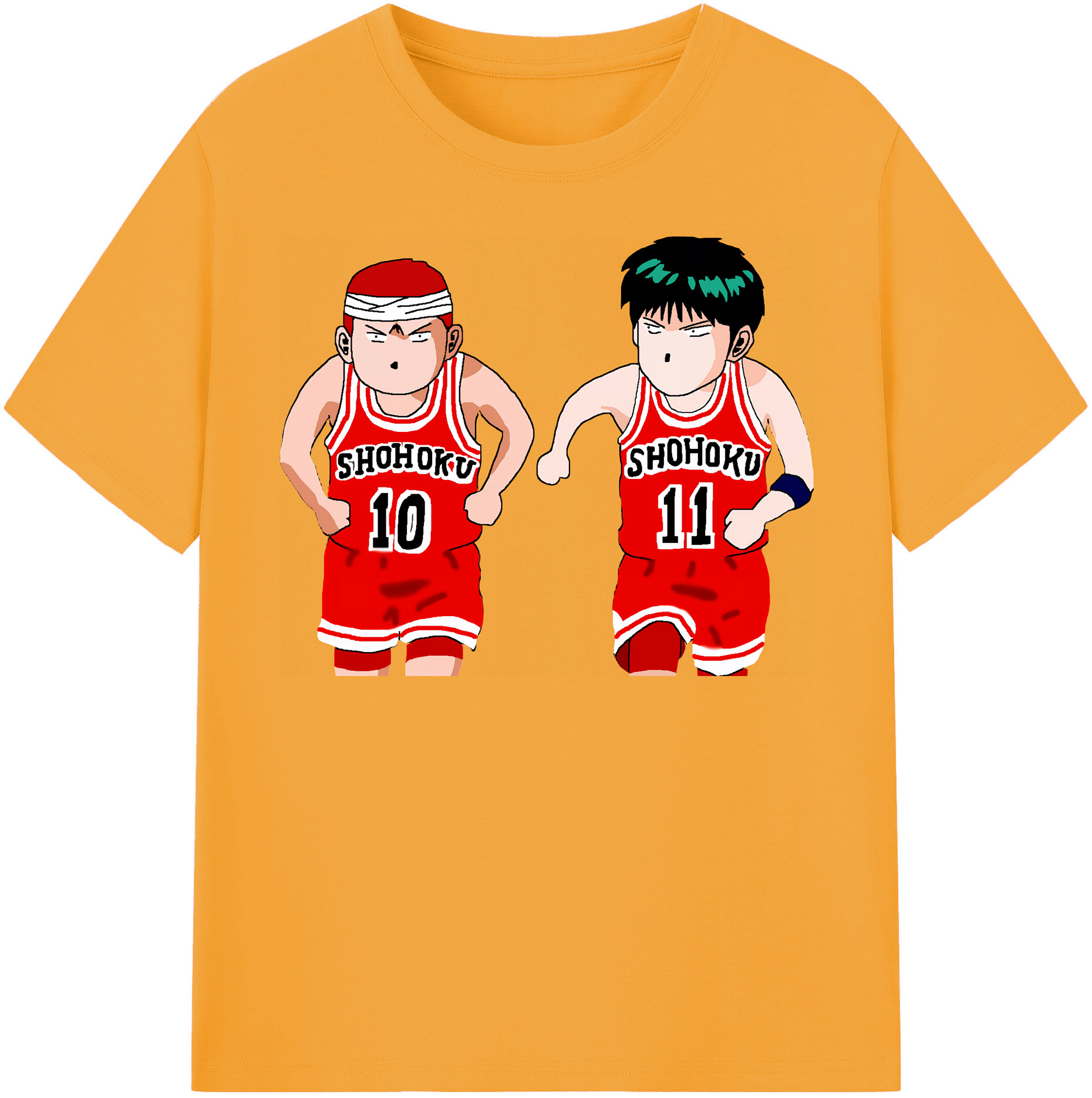 （画像用） SLAM DUNK／スラムダンク レディースカジュアルプリントTシャツ（綿100％）