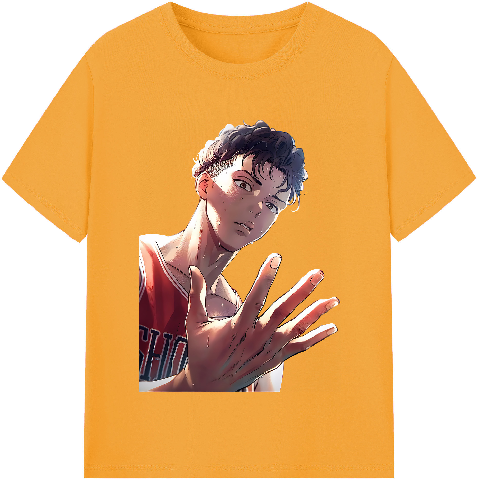 （画像用） SLAM DUNK／スラムダンク レディースカジュアルプリントTシャツ（綿100％）