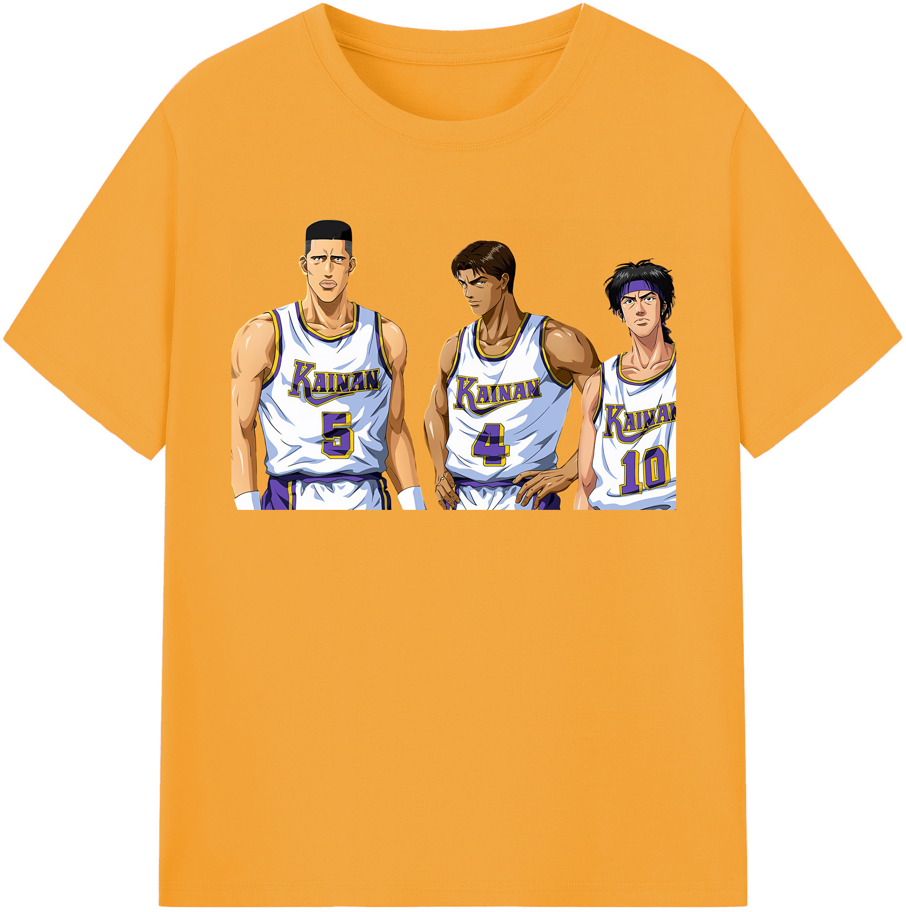 （画像用） SLAM DUNK／スラムダンク レディースカジュアルプリントTシャツ（綿100％）