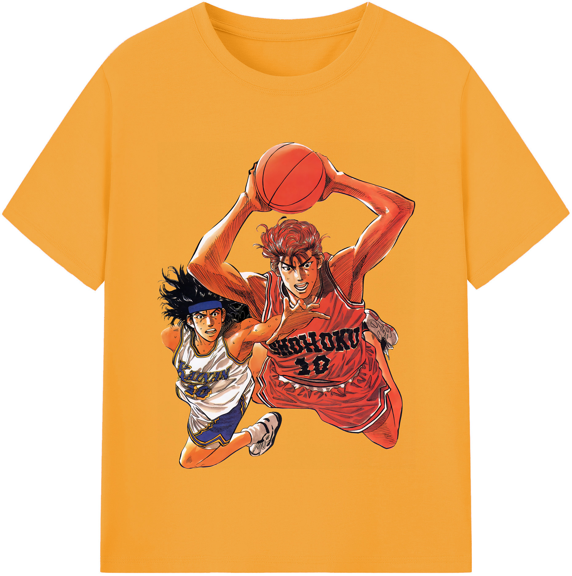 （画像用） SLAM DUNK／スラムダンク レディースカジュアルプリントTシャツ（綿100％）