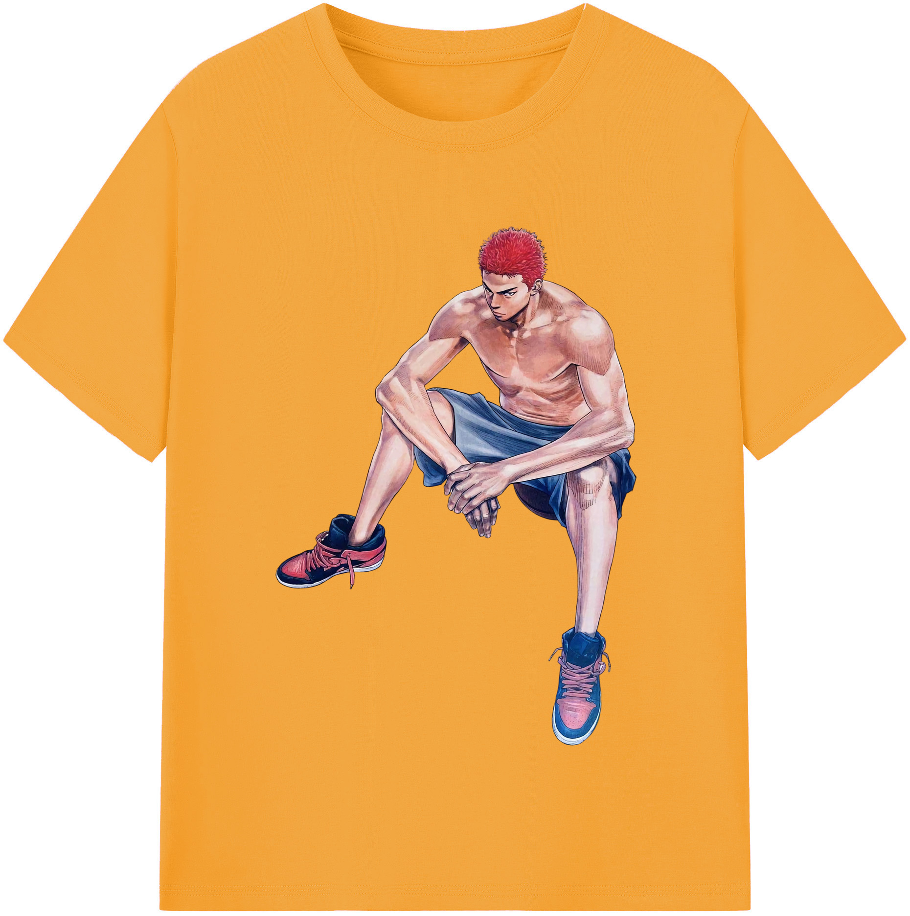 （画像用） SLAM DUNK／スラムダンク レディースカジュアルプリントTシャツ（綿100％）