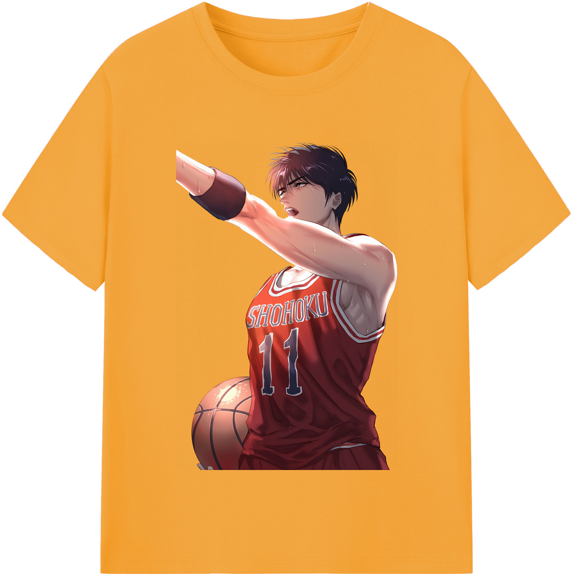 （画像用） SLAM DUNK／スラムダンク レディースカジュアルプリントTシャツ（綿100％）