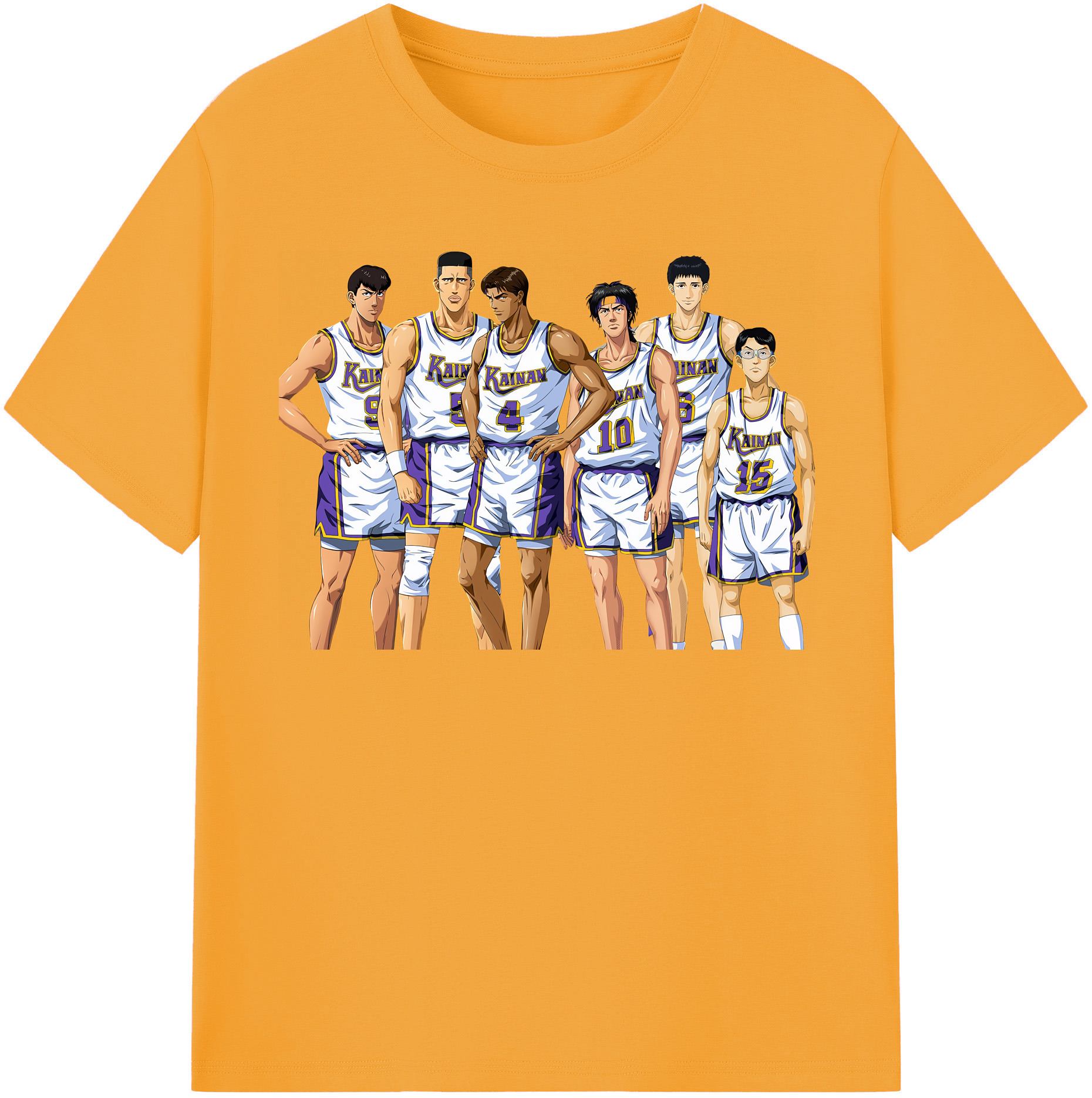 （画像用） SLAM DUNK／スラムダンク レディースカジュアルプリントTシャツ（綿100％）