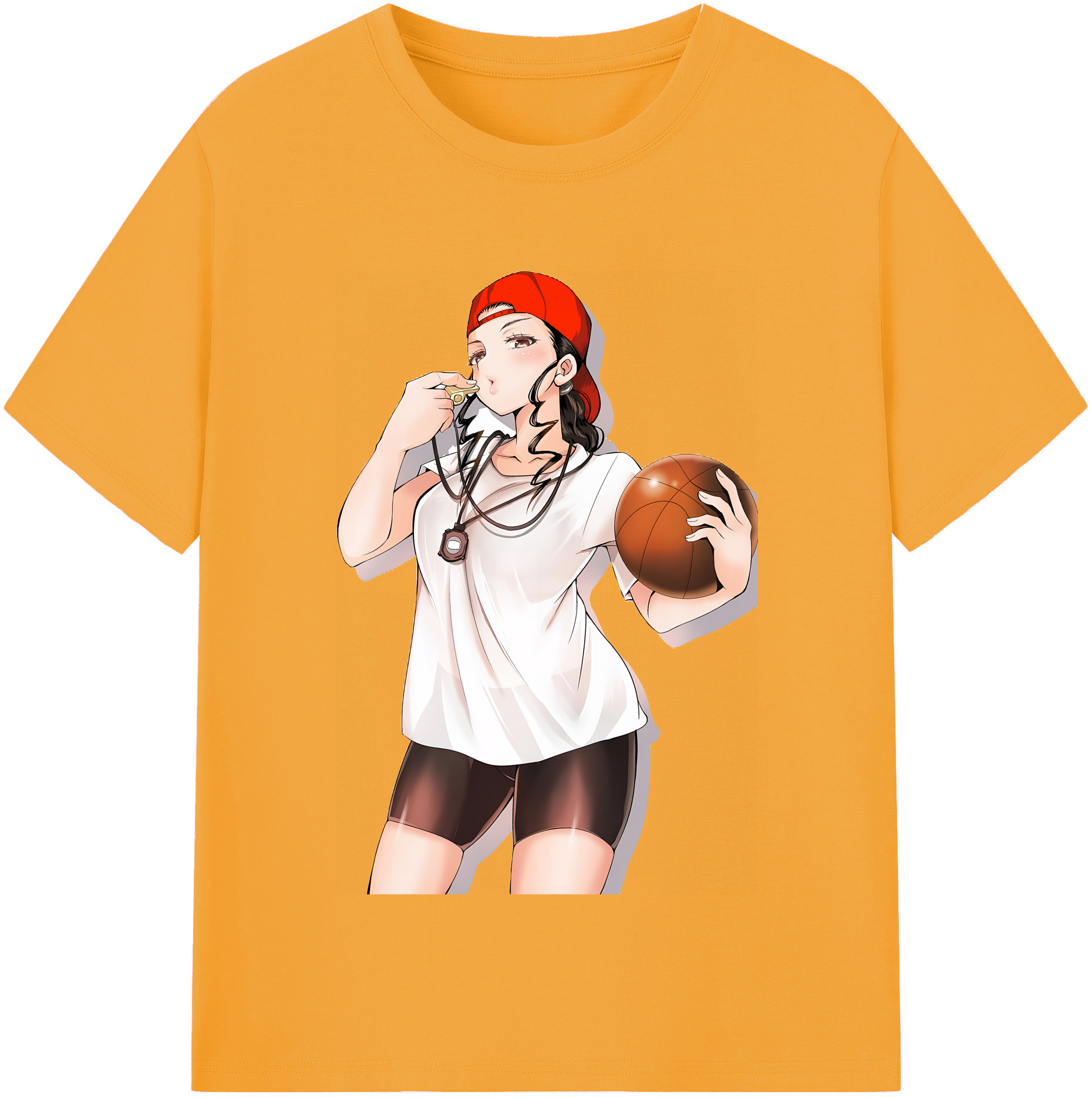 （画像用） SLAM DUNK／スラムダンク レディースカジュアルプリントTシャツ（綿100％）