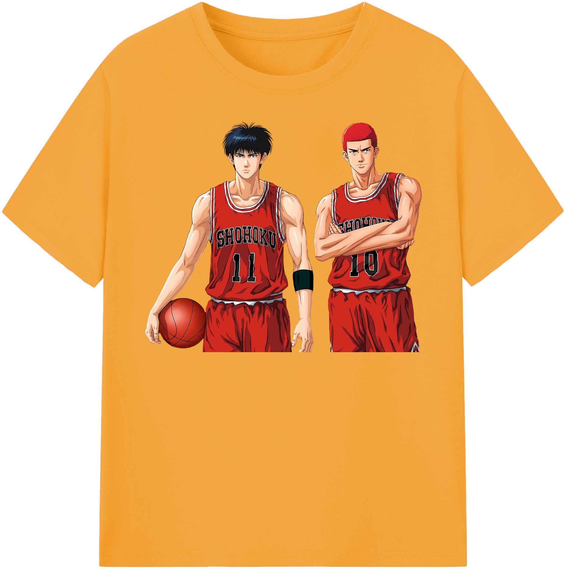 （画像用） SLAM DUNK／スラムダンク レディースカジュアルプリントTシャツ（綿100％）