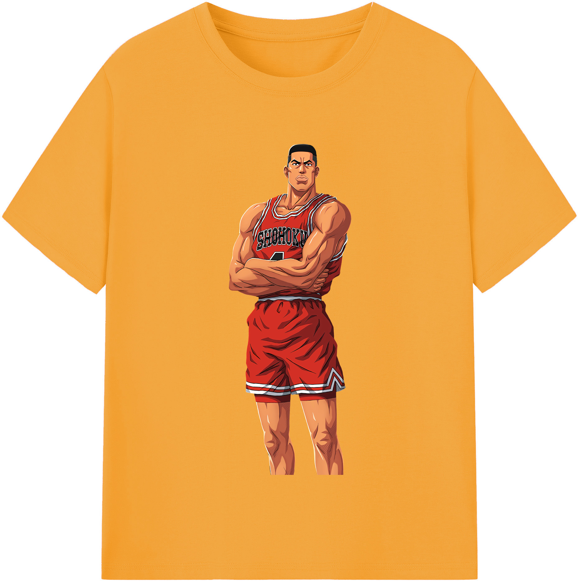 （画像用） SLAM DUNK／スラムダンク レディースカジュアルプリントTシャツ（綿100％）