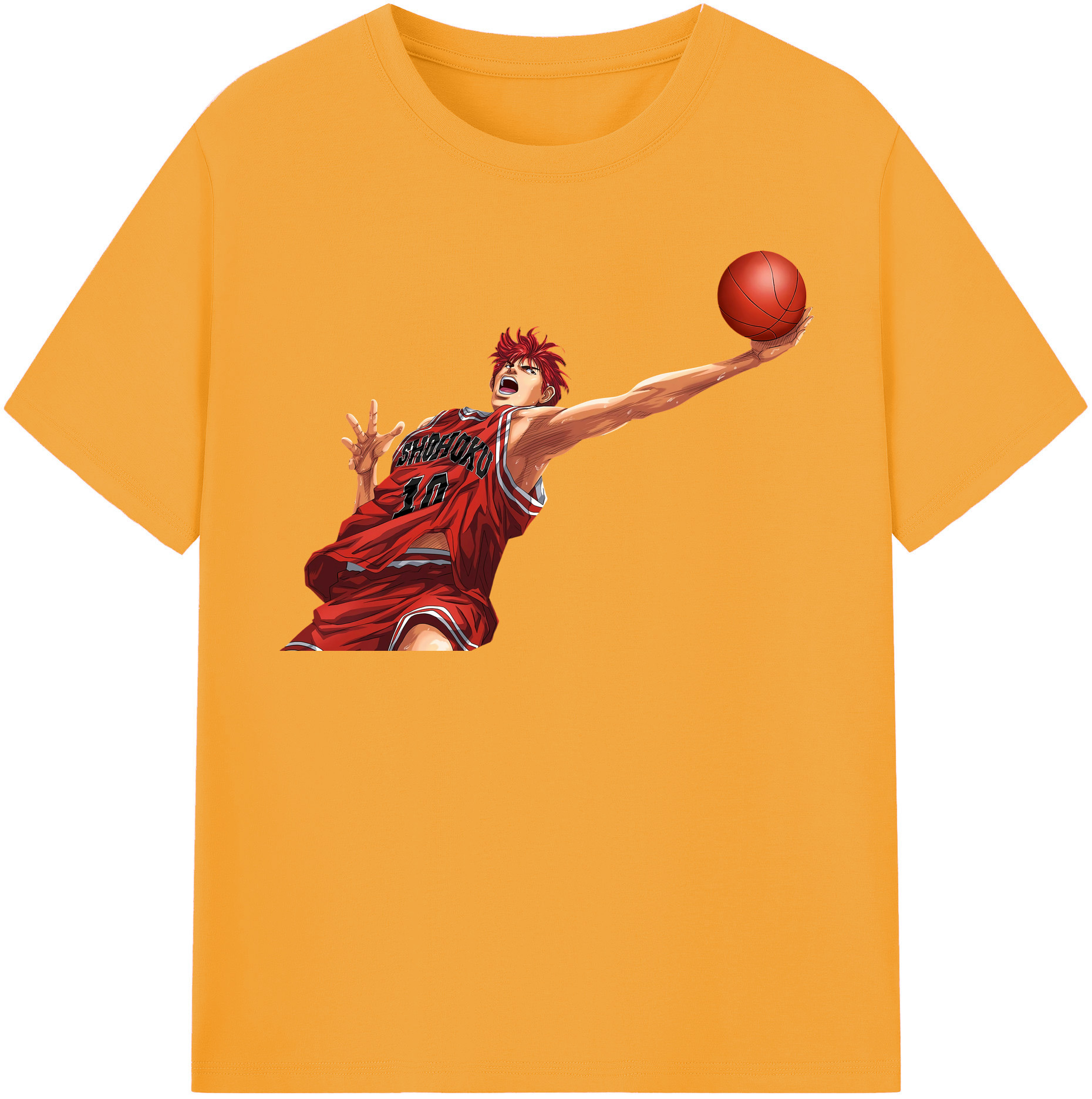 （画像用） SLAM DUNK／スラムダンク レディースカジュアルプリントTシャツ（綿100％）