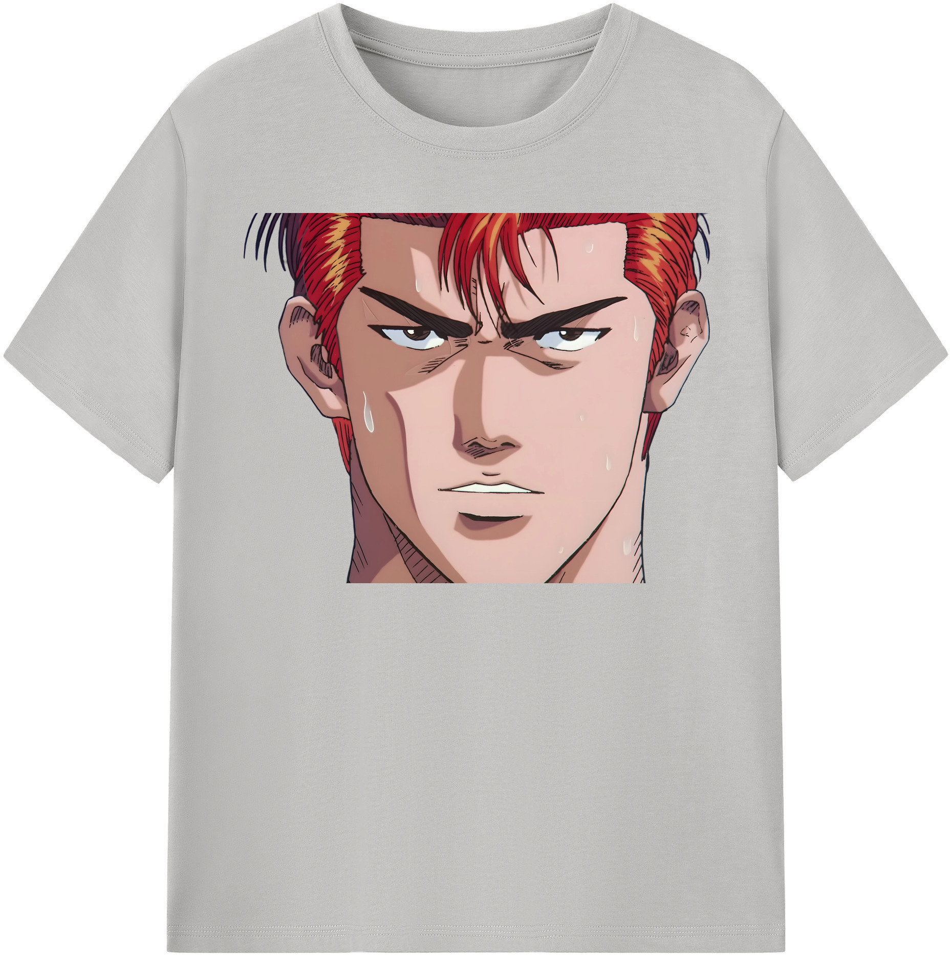 （画像用） SLAM DUNK／スラムダンク レディースカジュアルプリントTシャツ（綿100％）