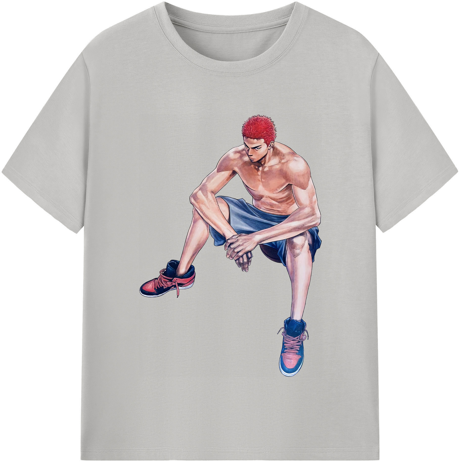 （画像用） SLAM DUNK／スラムダンク レディースカジュアルプリントTシャツ（綿100％）