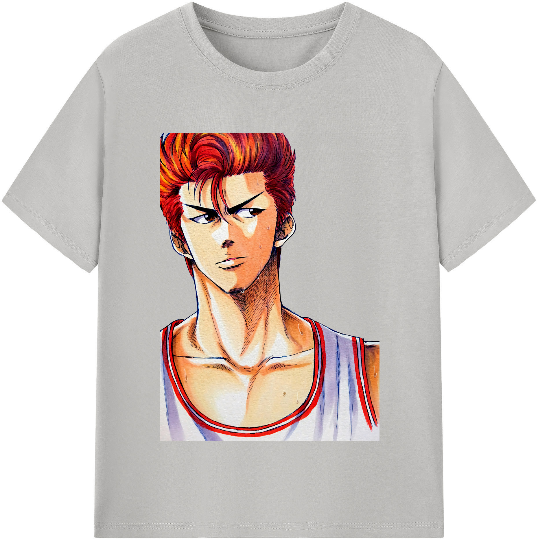 （画像用） SLAM DUNK／スラムダンク レディースカジュアルプリントTシャツ（綿100％）