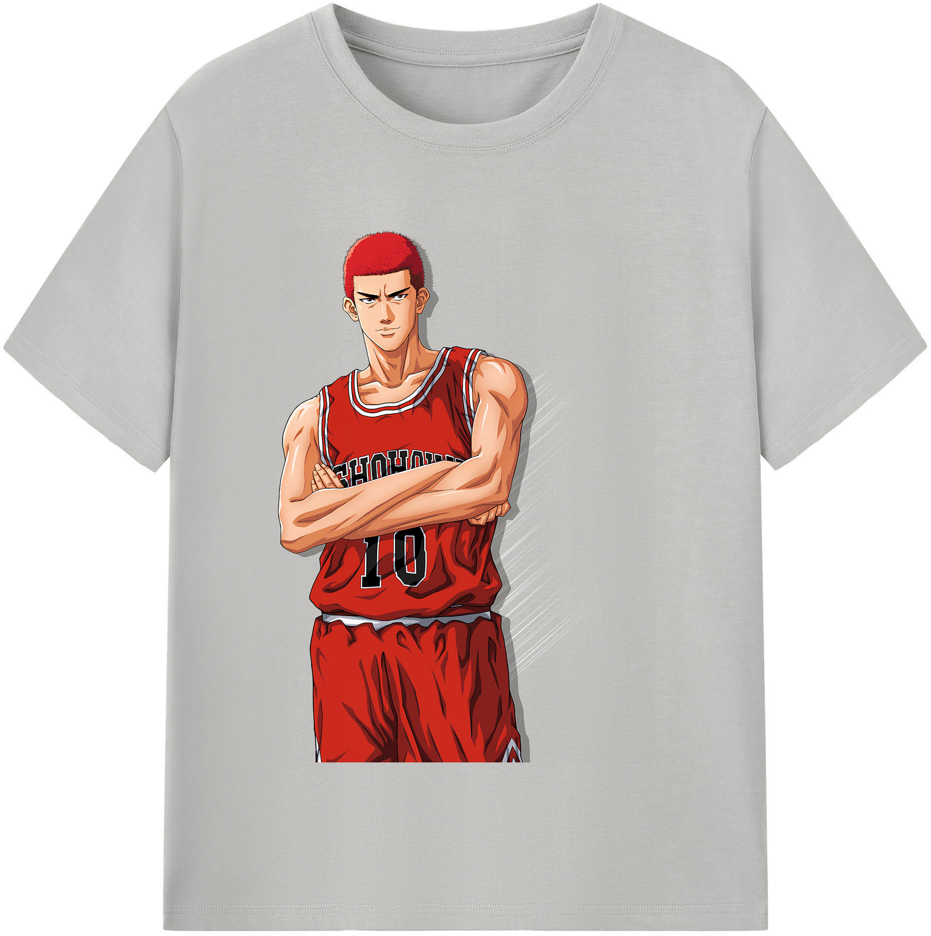 （画像用） SLAM DUNK／スラムダンク レディースカジュアルプリントTシャツ（綿100％）