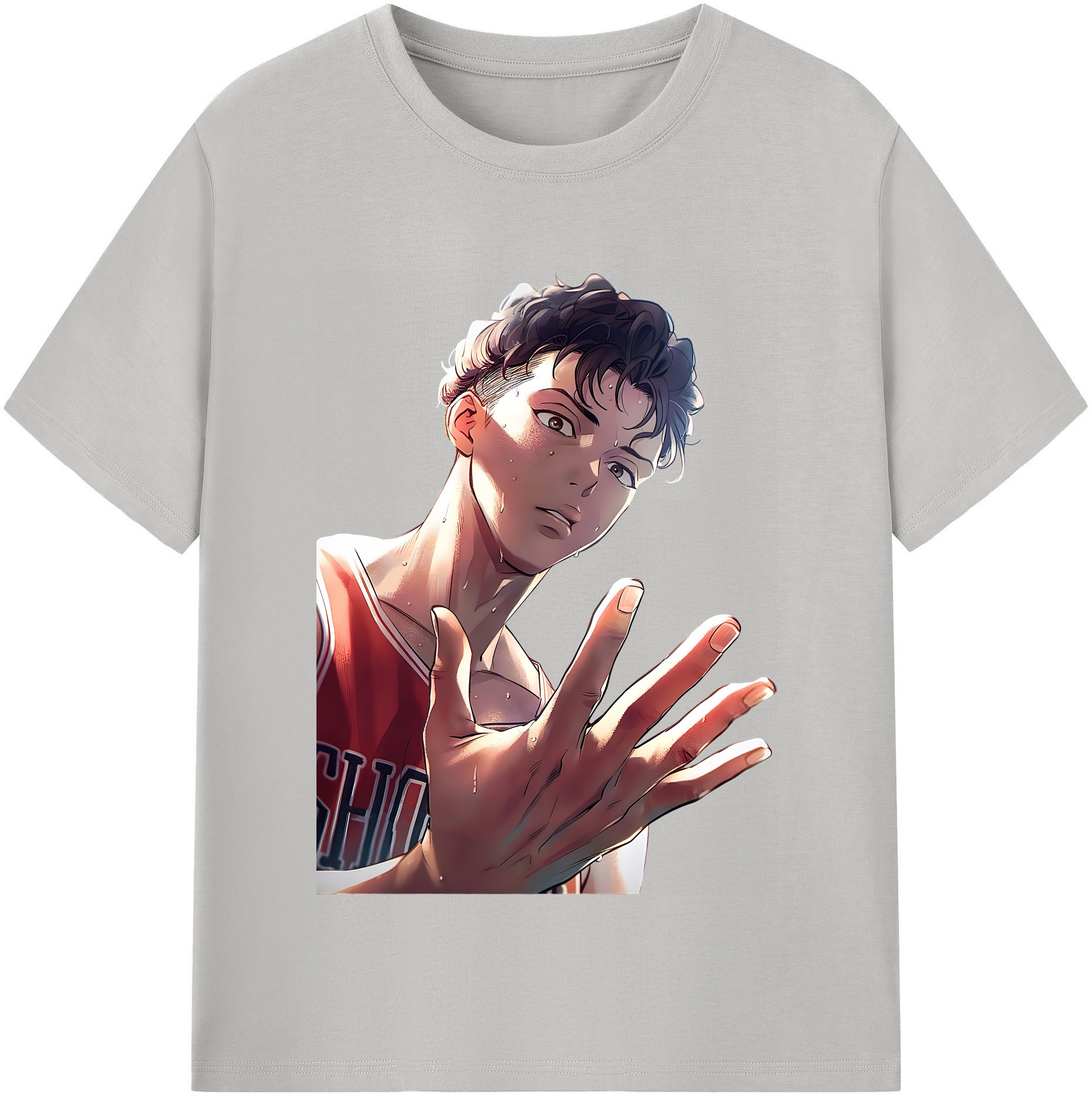 （画像用） SLAM DUNK／スラムダンク レディースカジュアルプリントTシャツ（綿100％）