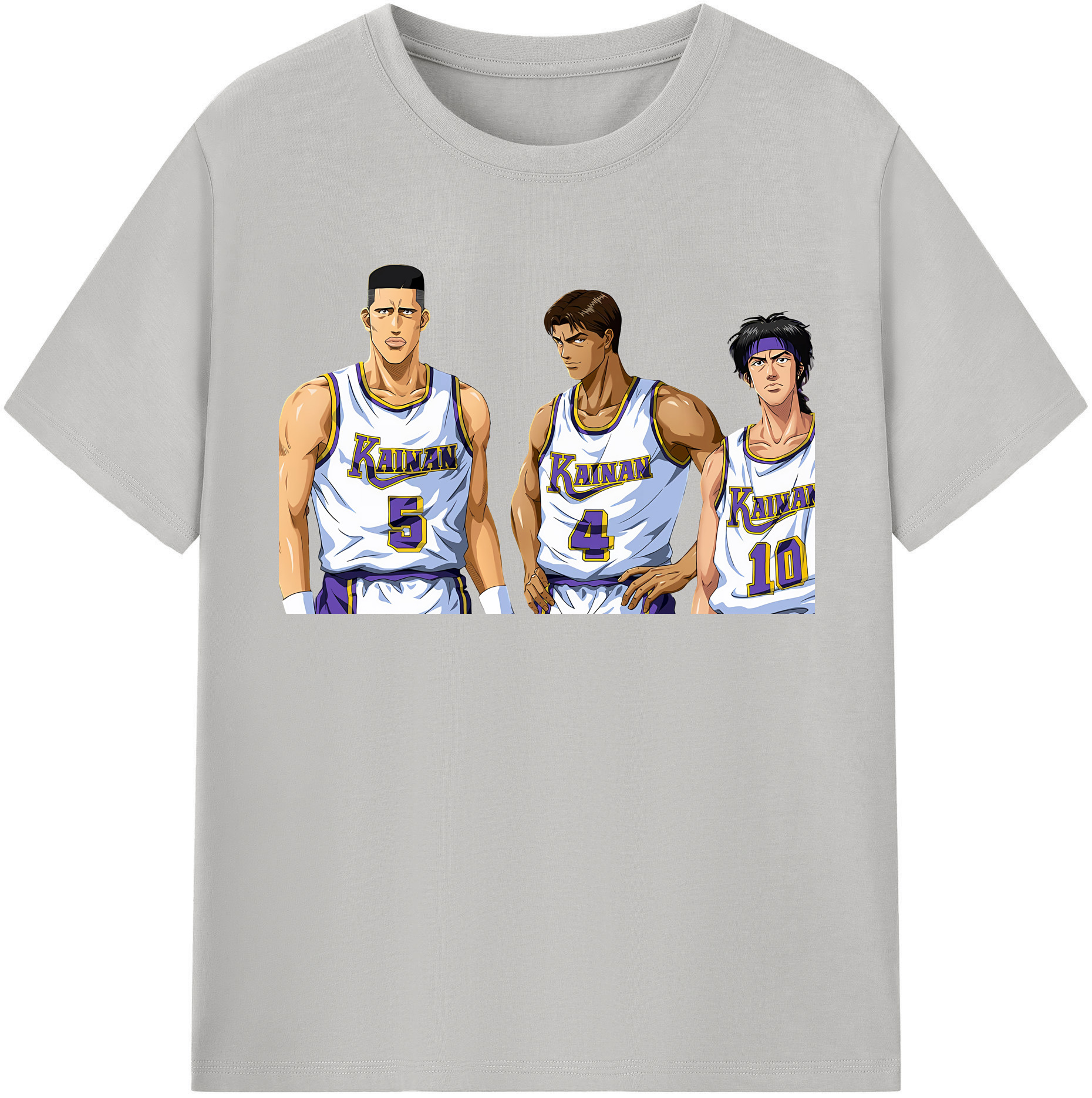 （画像用） SLAM DUNK／スラムダンク レディースカジュアルプリントTシャツ（綿100％）