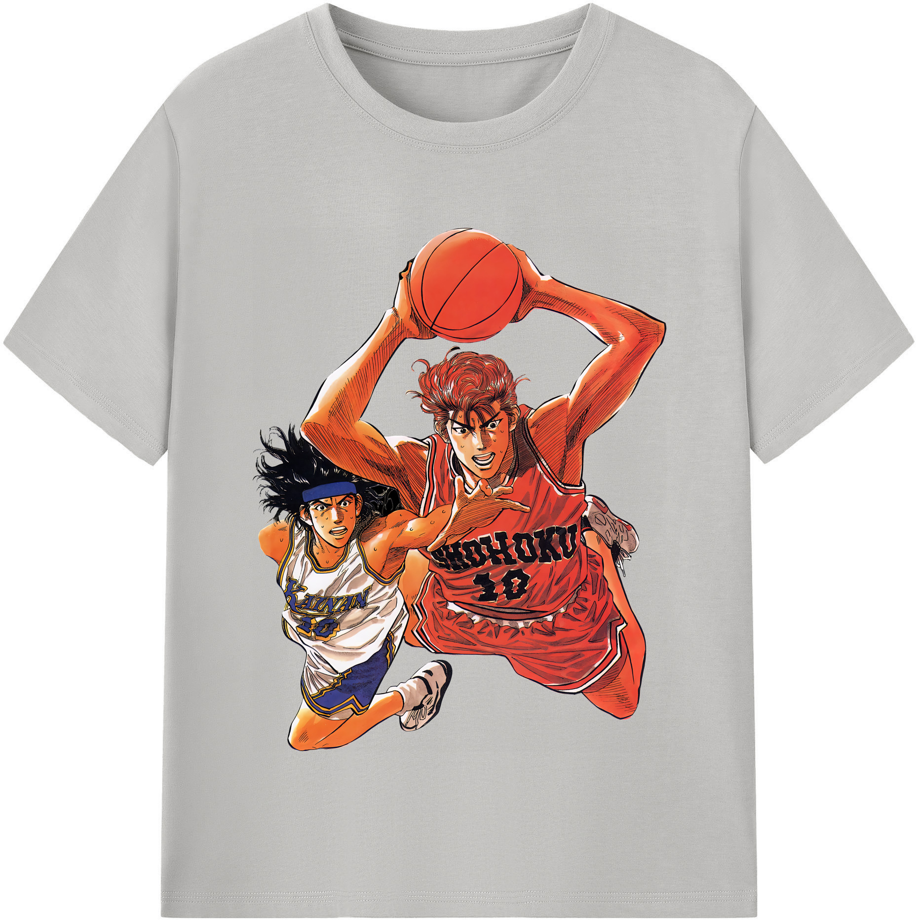 （画像用） SLAM DUNK／スラムダンク レディースカジュアルプリントTシャツ（綿100％）
