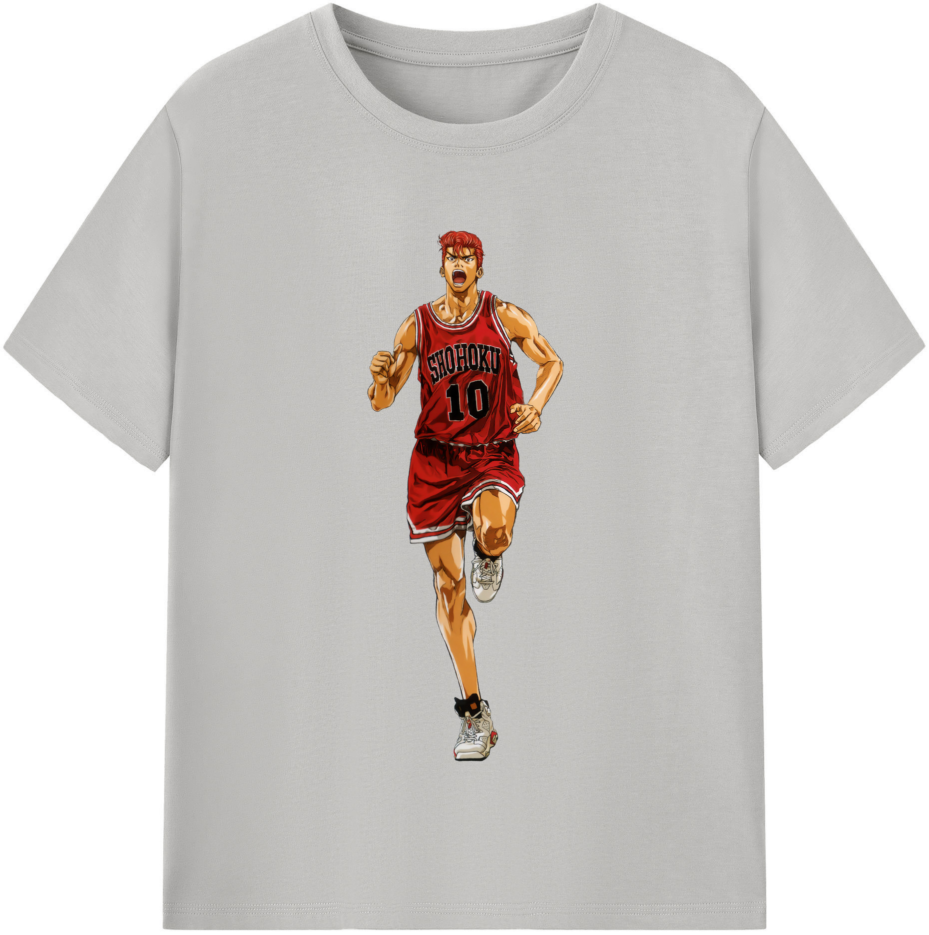 （画像用） SLAM DUNK／スラムダンク レディースカジュアルプリントTシャツ（綿100％）