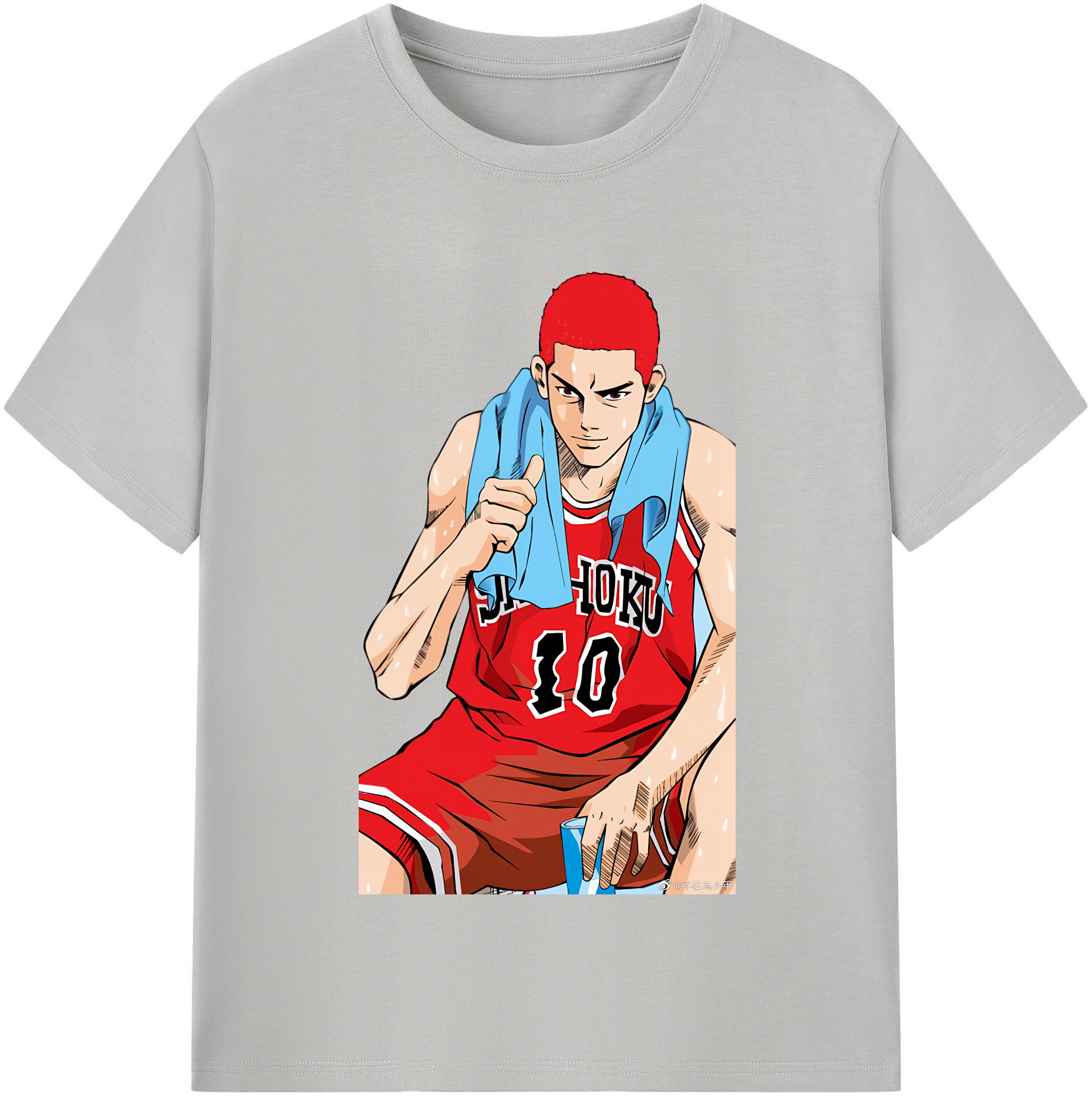 （画像用） SLAM DUNK／スラムダンク レディースカジュアルプリントTシャツ（綿100％）
