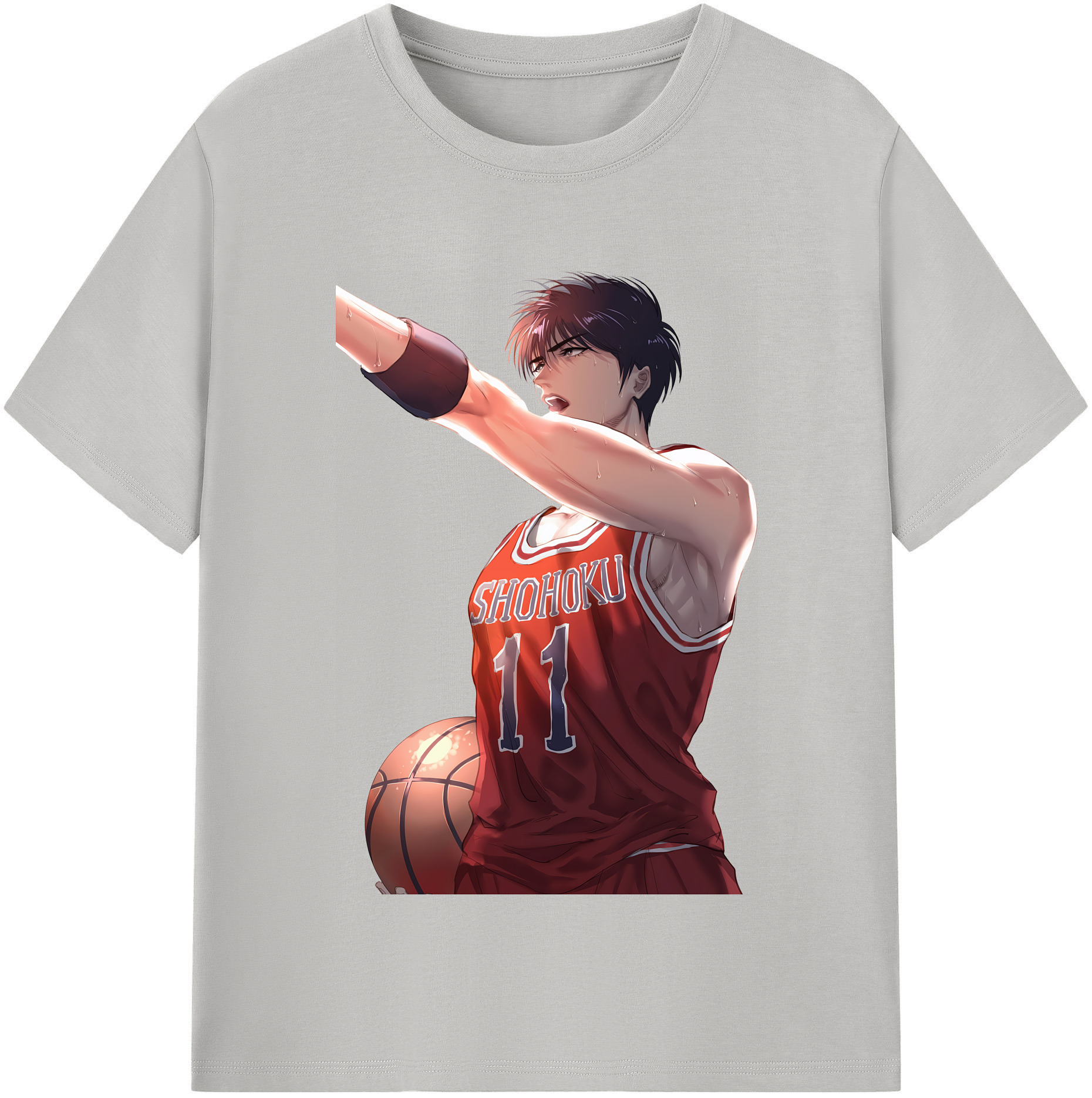 （画像用） SLAM DUNK／スラムダンク レディースカジュアルプリントTシャツ（綿100％）