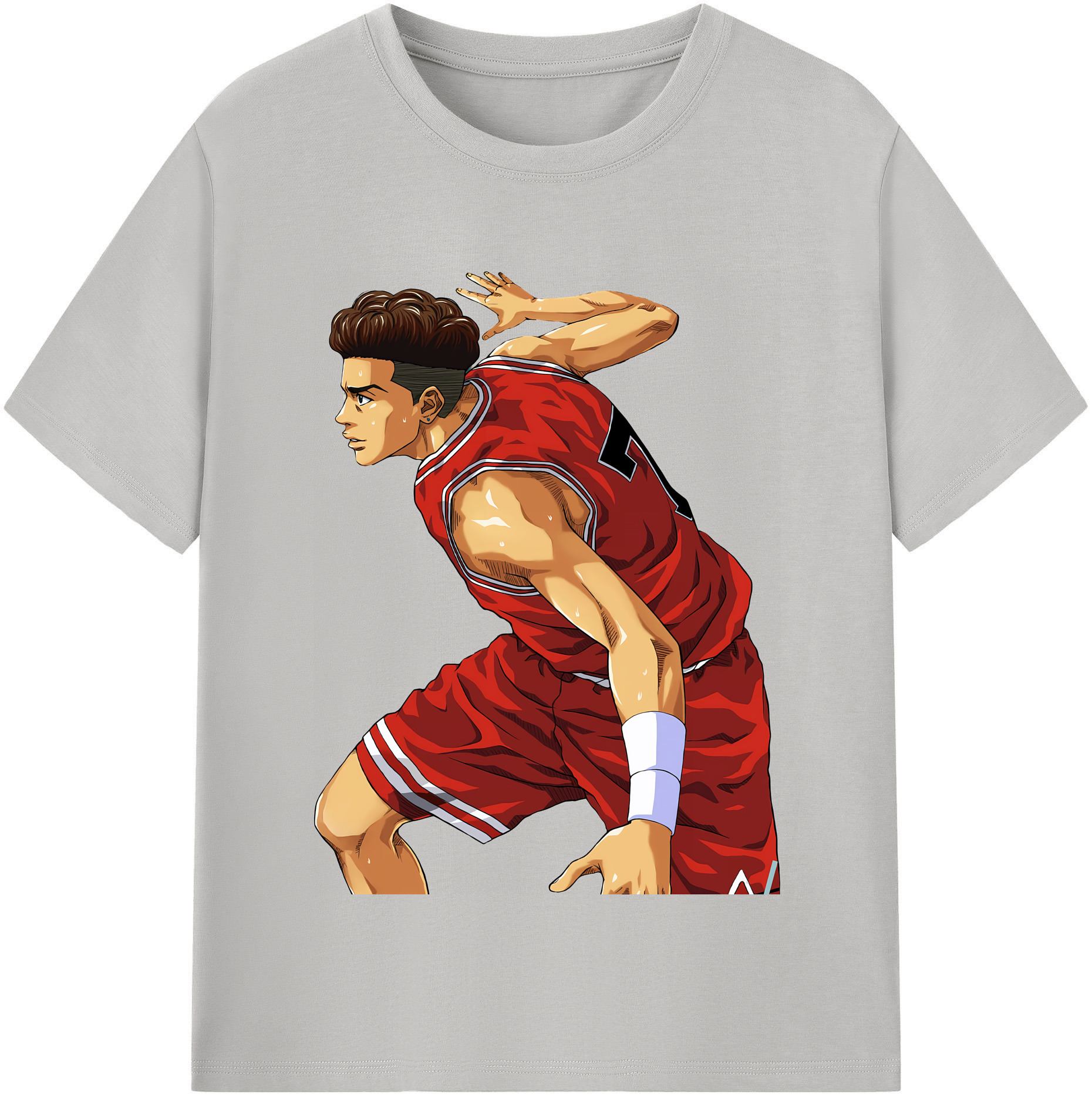 （画像用） SLAM DUNK／スラムダンク レディースカジュアルプリントTシャツ（綿100％）