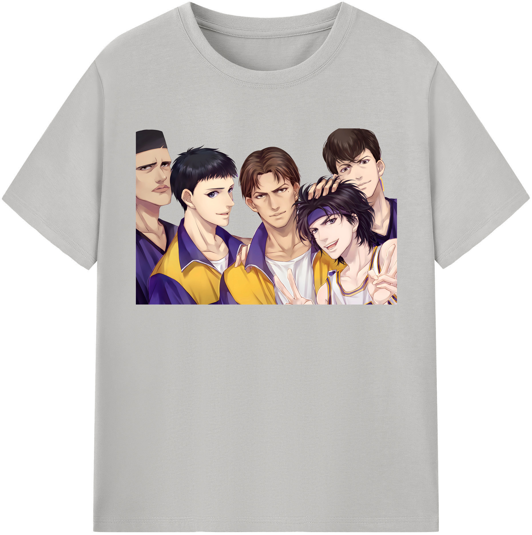（画像用） SLAM DUNK／スラムダンク レディースカジュアルプリントTシャツ（綿100％）