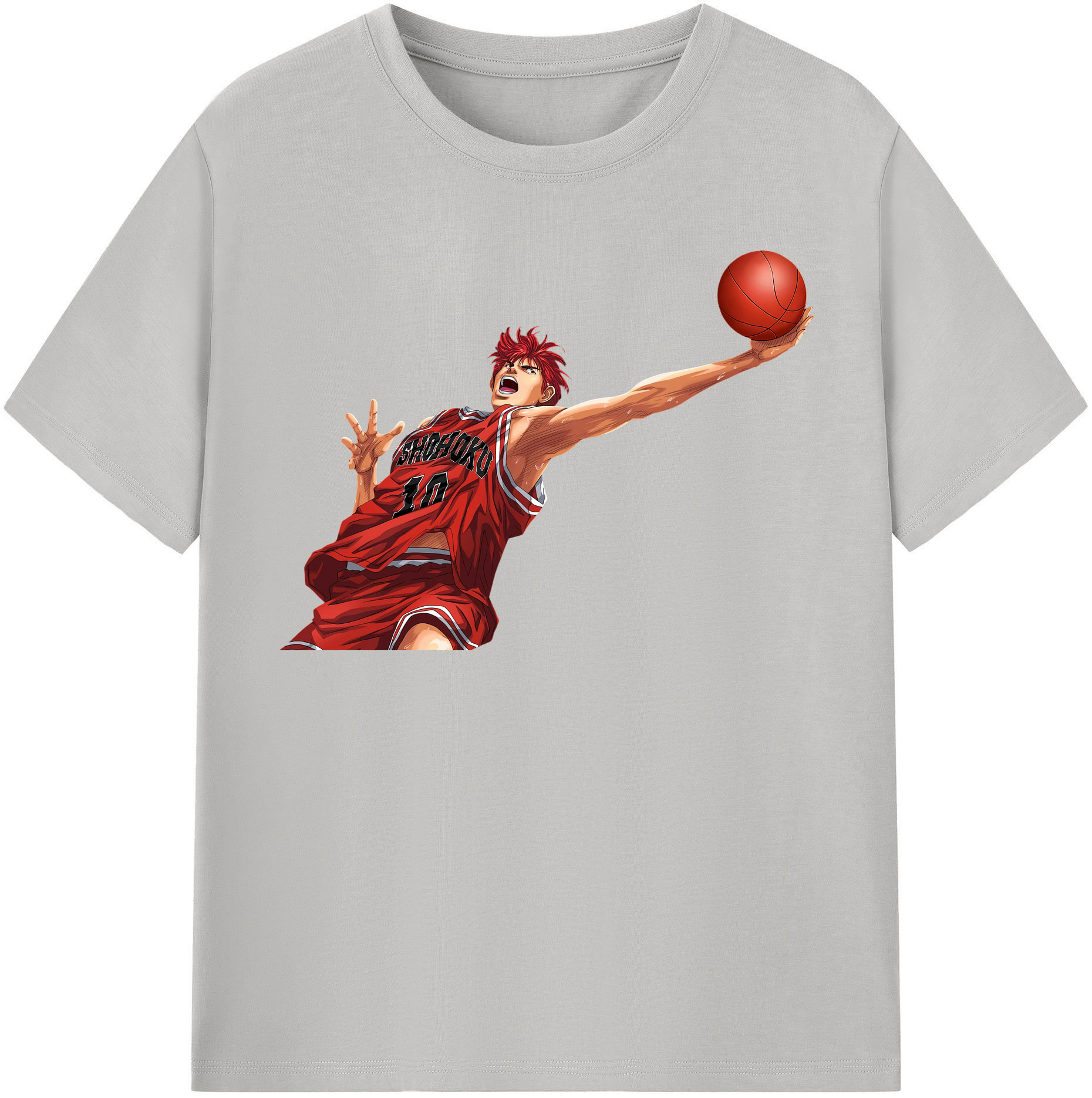 （画像用） SLAM DUNK／スラムダンク レディースカジュアルプリントTシャツ（綿100％）