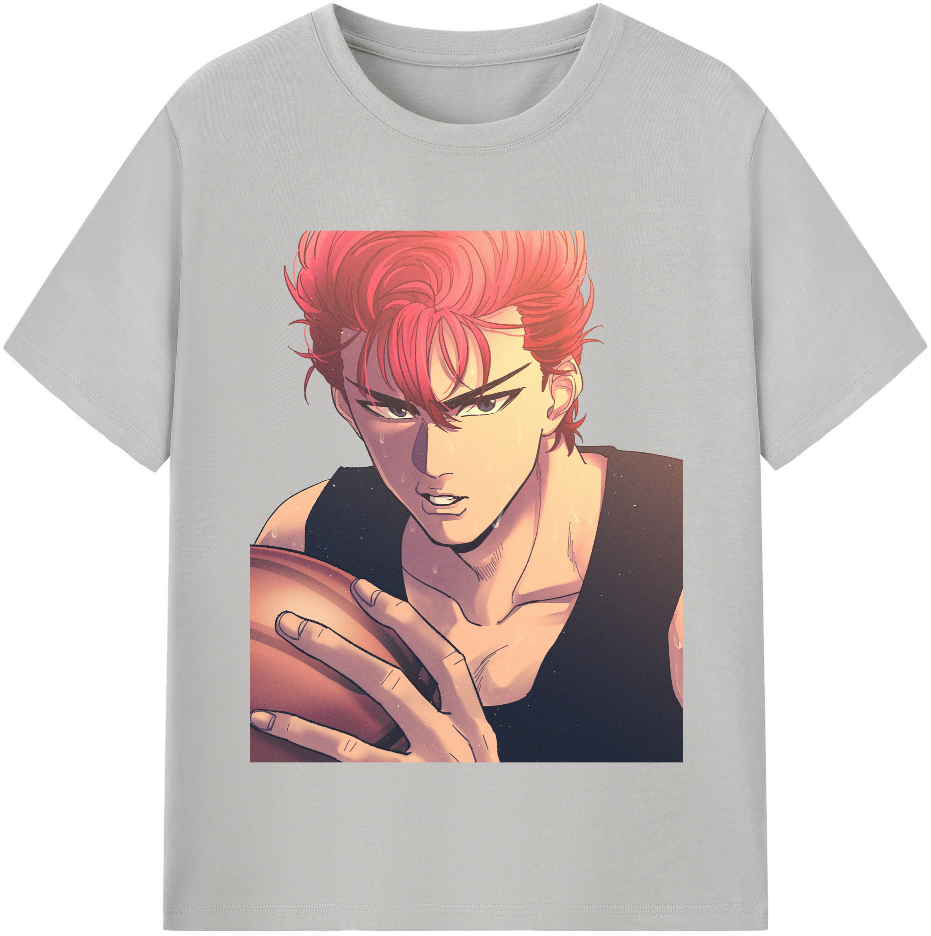 （画像用） SLAM DUNK／スラムダンク レディースカジュアルプリントTシャツ（綿100％）