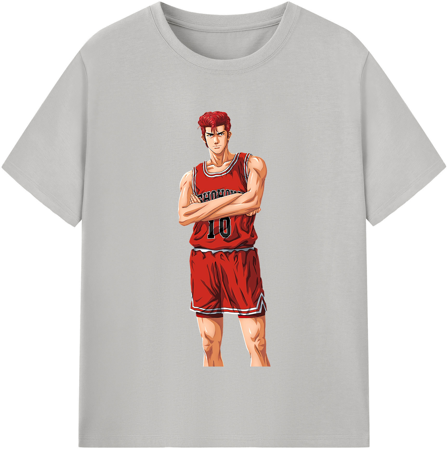 （画像用） SLAM DUNK／スラムダンク レディースカジュアルプリントTシャツ（綿100％）