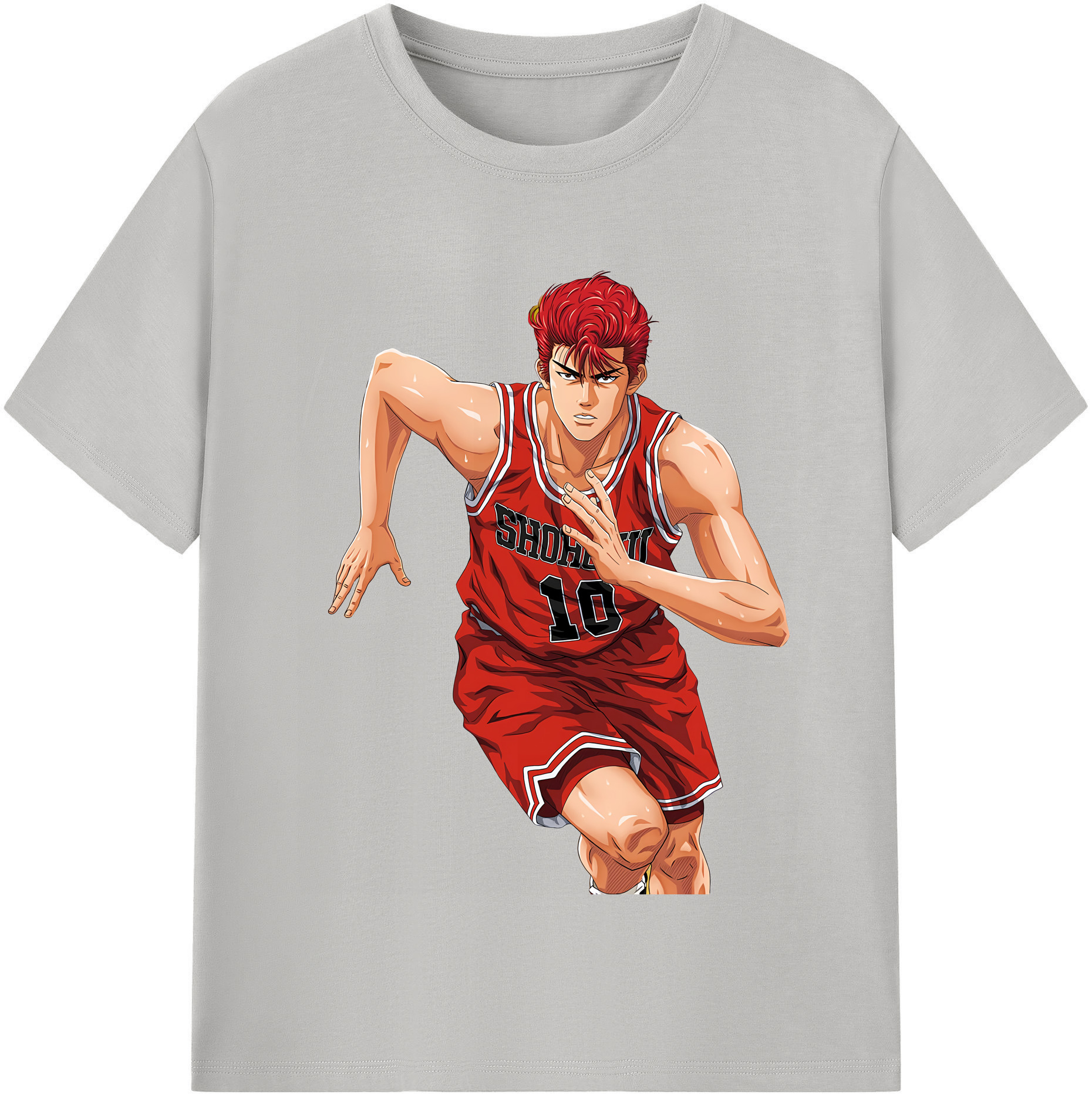 （画像用） SLAM DUNK／スラムダンク レディースカジュアルプリントTシャツ（綿100％）