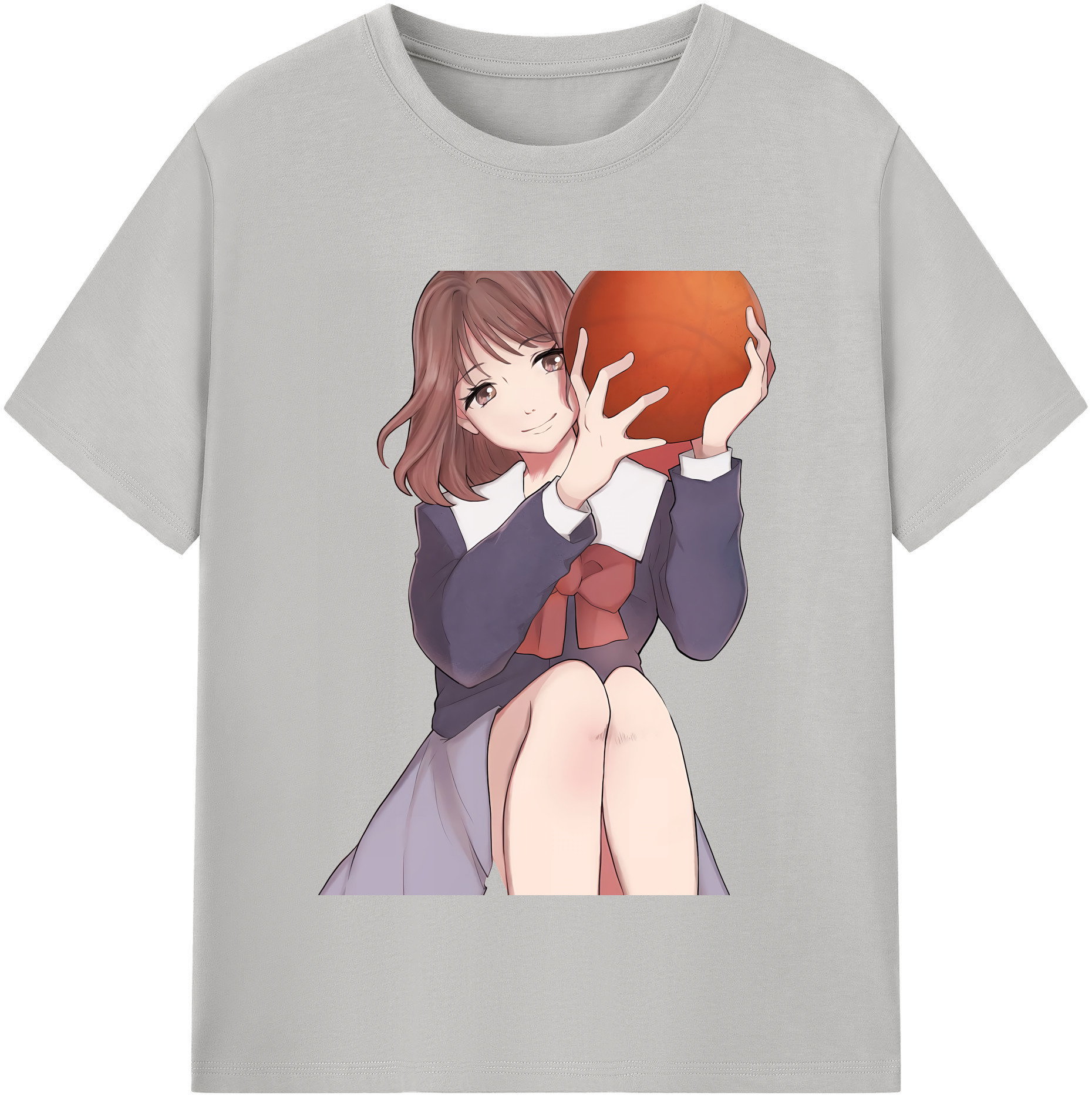 （画像用） SLAM DUNK／スラムダンク レディースカジュアルプリントTシャツ（綿100％）