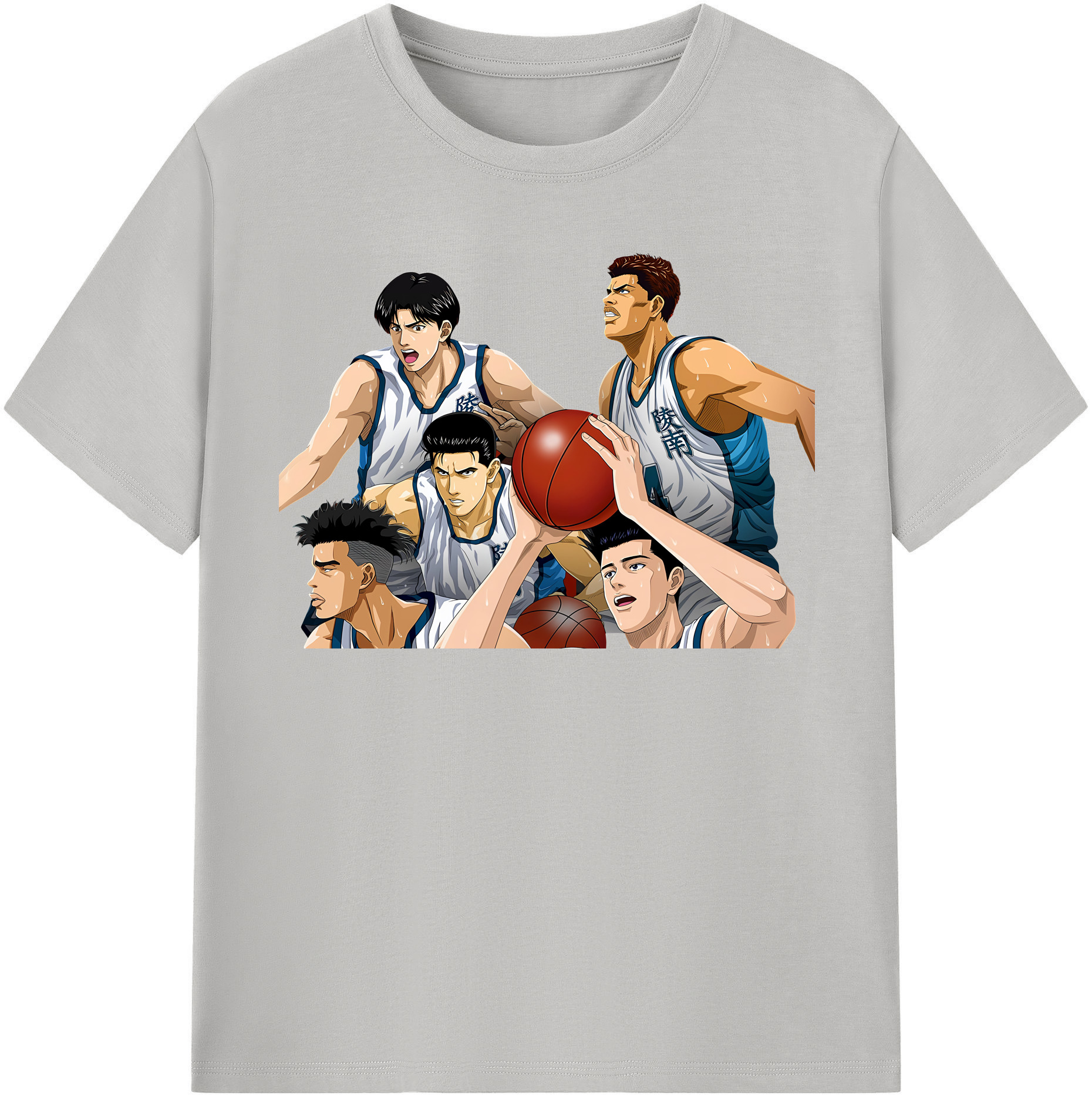 （画像用） SLAM DUNK／スラムダンク レディースカジュアルプリントTシャツ（綿100％）