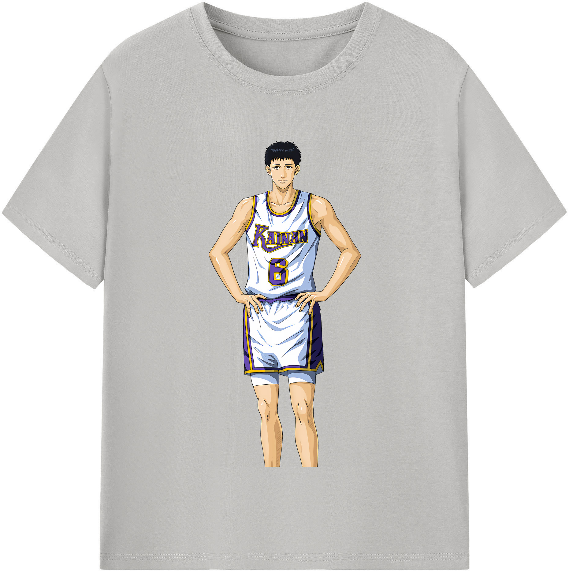 （画像用） SLAM DUNK／スラムダンク レディースカジュアルプリントTシャツ（綿100％）
