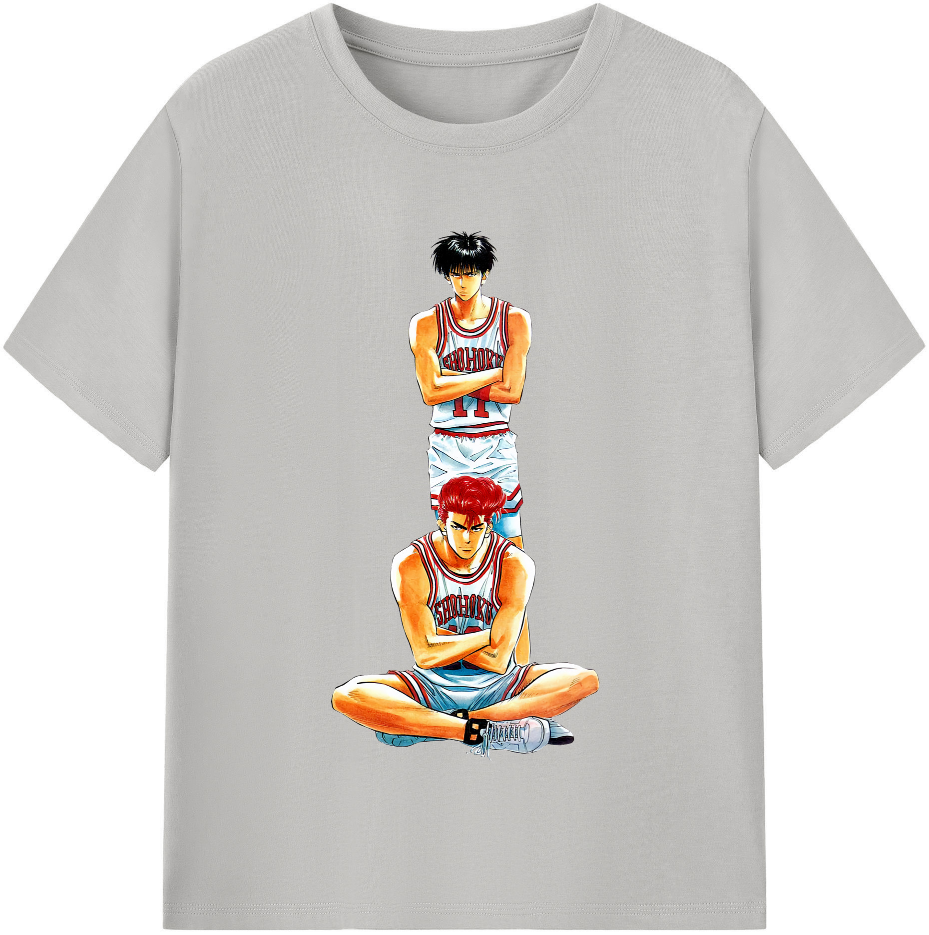 （画像用） SLAM DUNK／スラムダンク レディースカジュアルプリントTシャツ（綿100％）