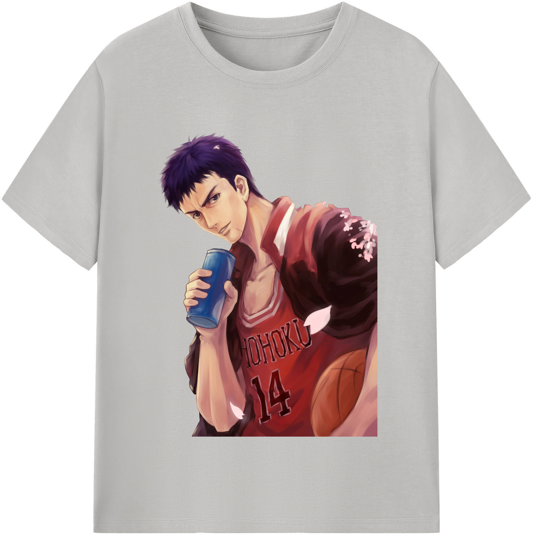 （画像用） SLAM DUNK／スラムダンク レディースカジュアルプリントTシャツ（綿100％）