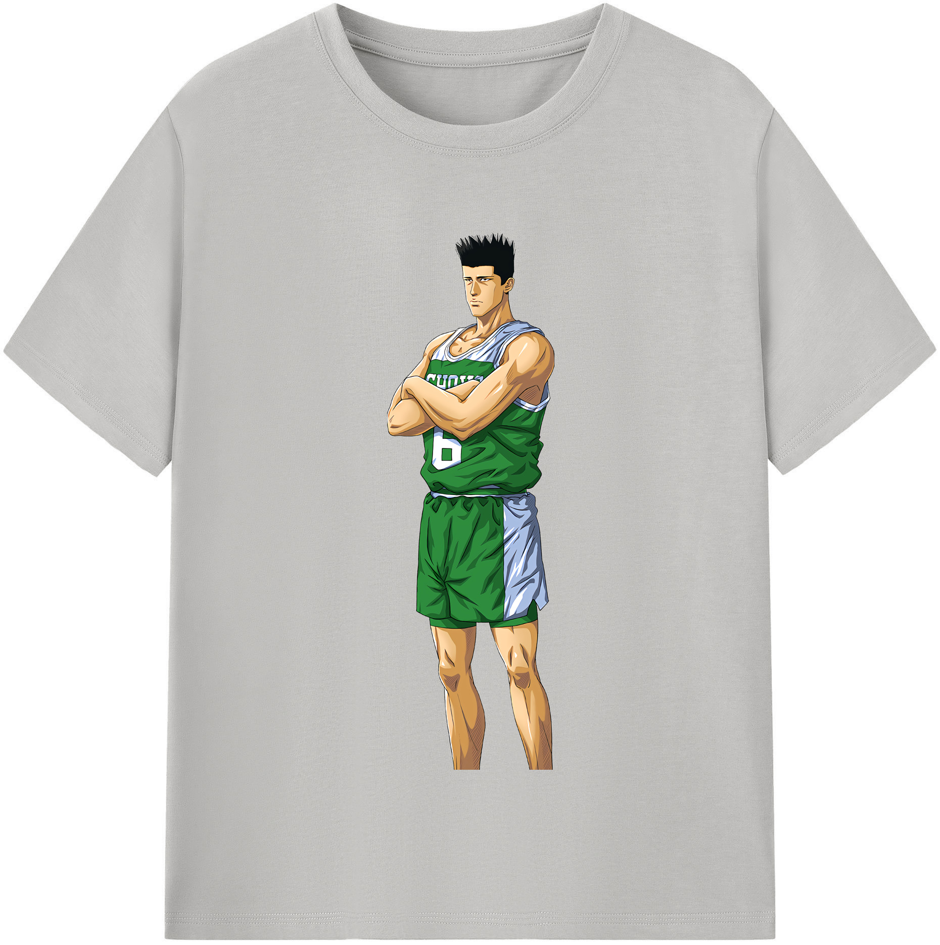 （画像用） SLAM DUNK／スラムダンク レディースカジュアルプリントTシャツ（綿100％）