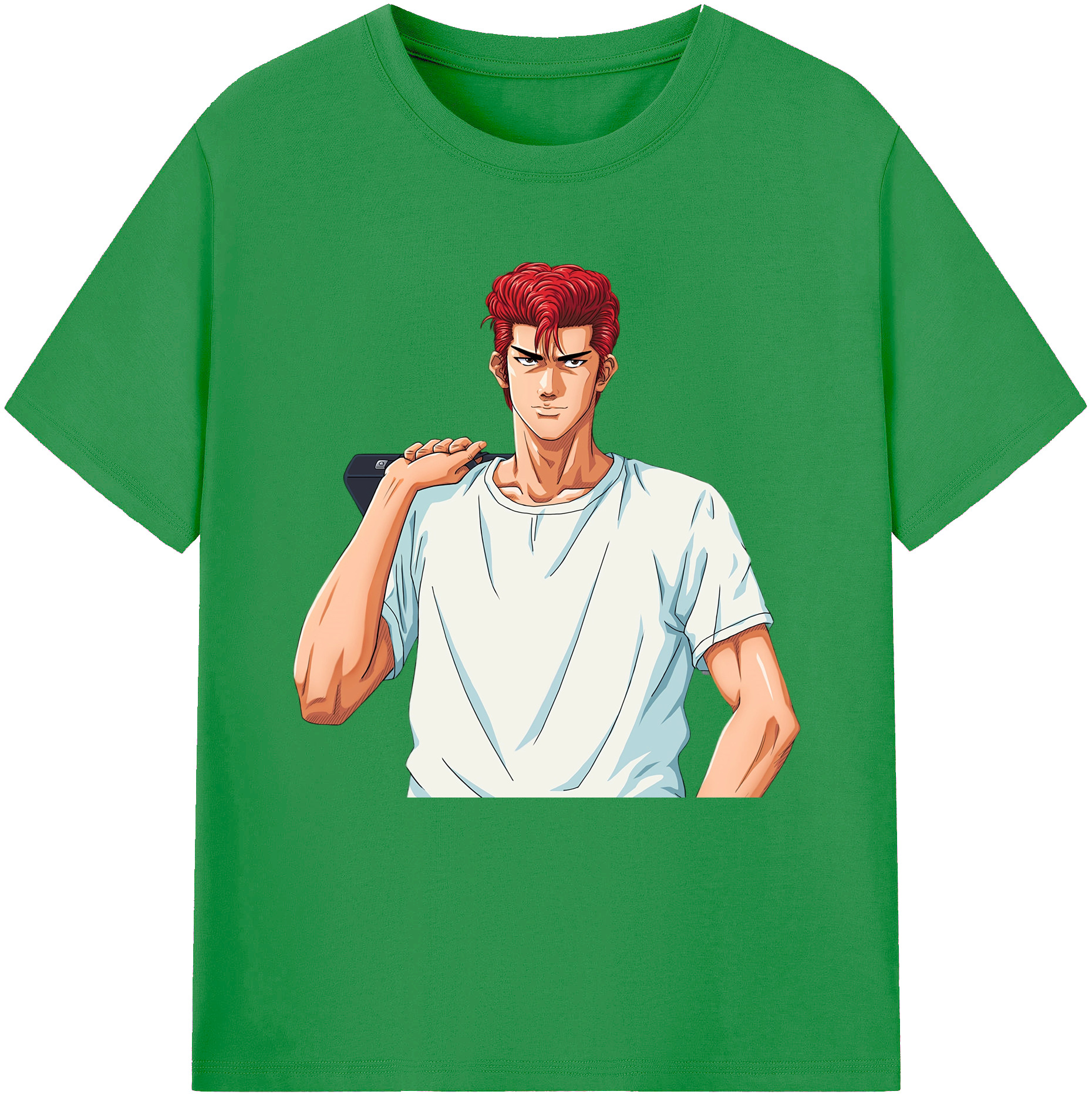 （画像用） SLAM DUNK／スラムダンク レディースカジュアルプリントTシャツ（綿100％）