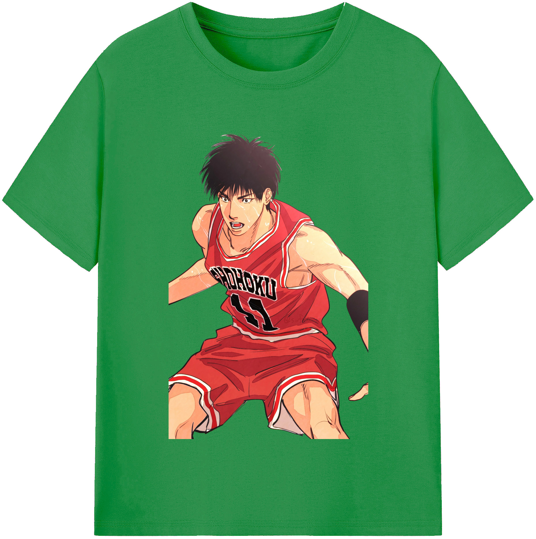 （画像用） SLAM DUNK／スラムダンク レディースカジュアルプリントTシャツ（綿100％）