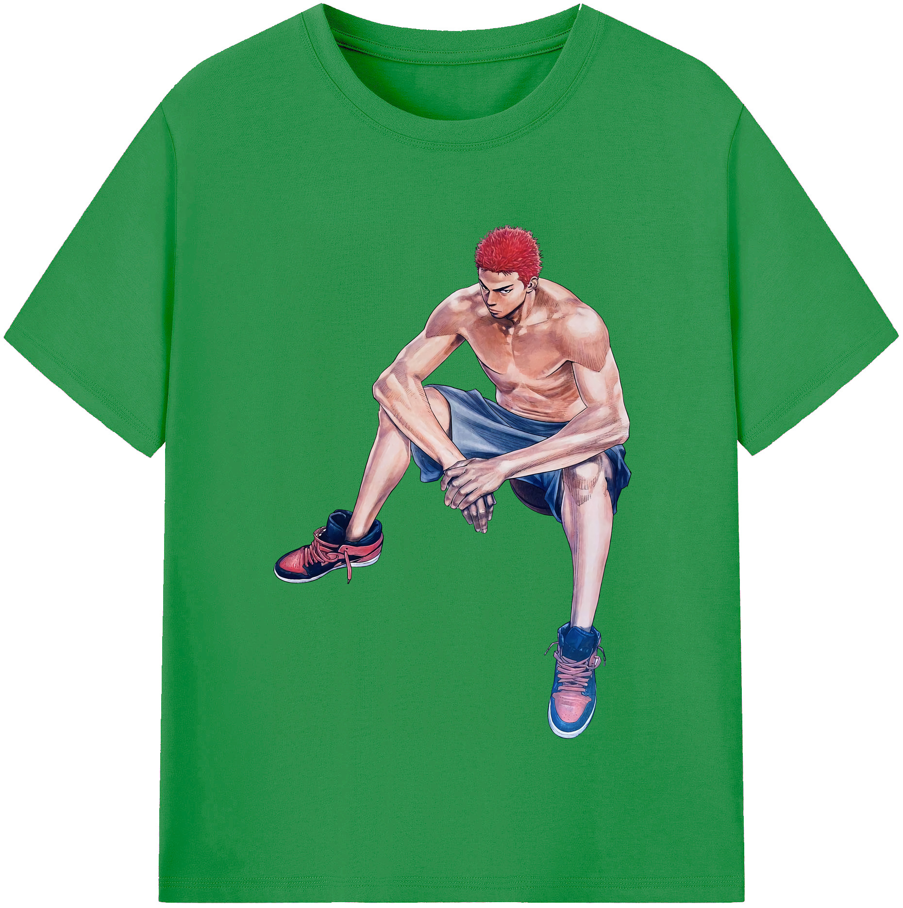 （画像用） SLAM DUNK／スラムダンク レディースカジュアルプリントTシャツ（綿100％）