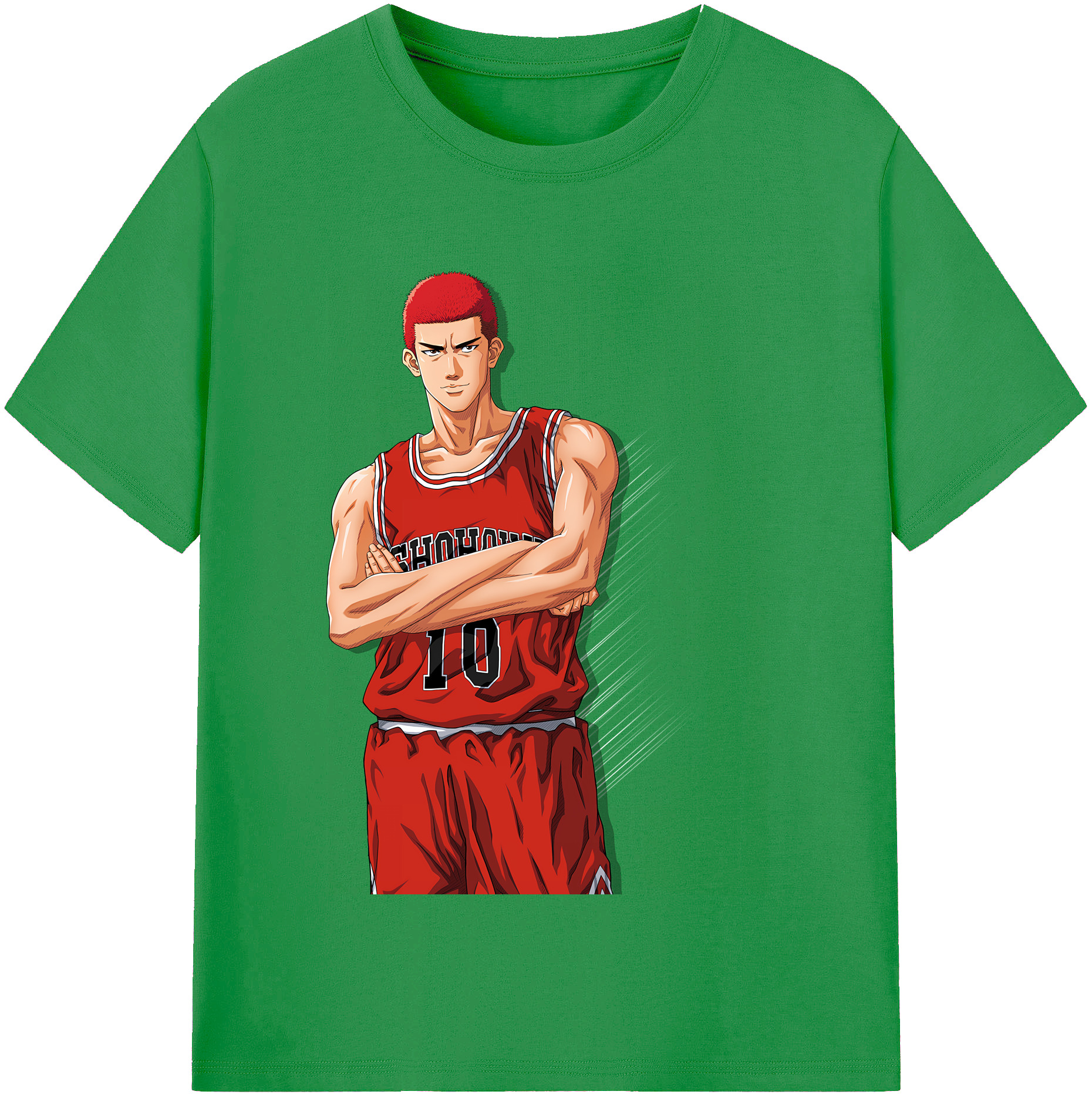 （画像用） SLAM DUNK／スラムダンク レディースカジュアルプリントTシャツ（綿100％）