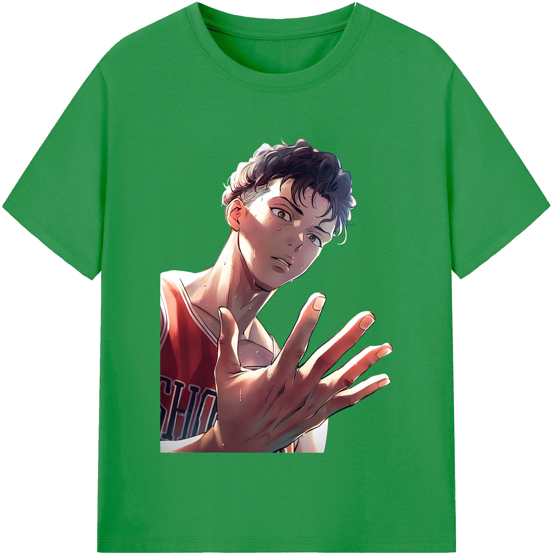 （画像用） SLAM DUNK／スラムダンク レディースカジュアルプリントTシャツ（綿100％）