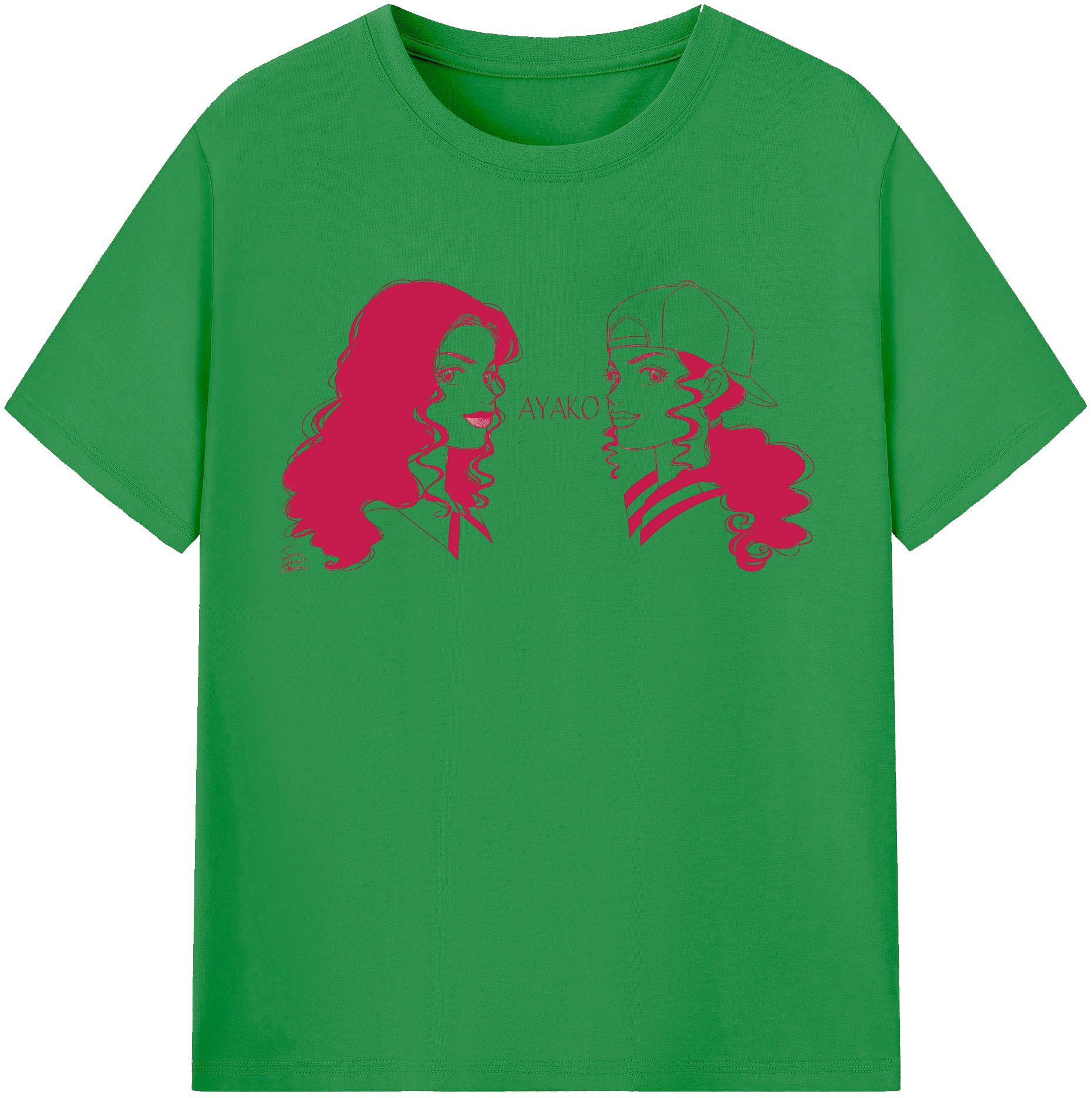 （画像用） SLAM DUNK／スラムダンク レディースカジュアルプリントTシャツ（綿100％）