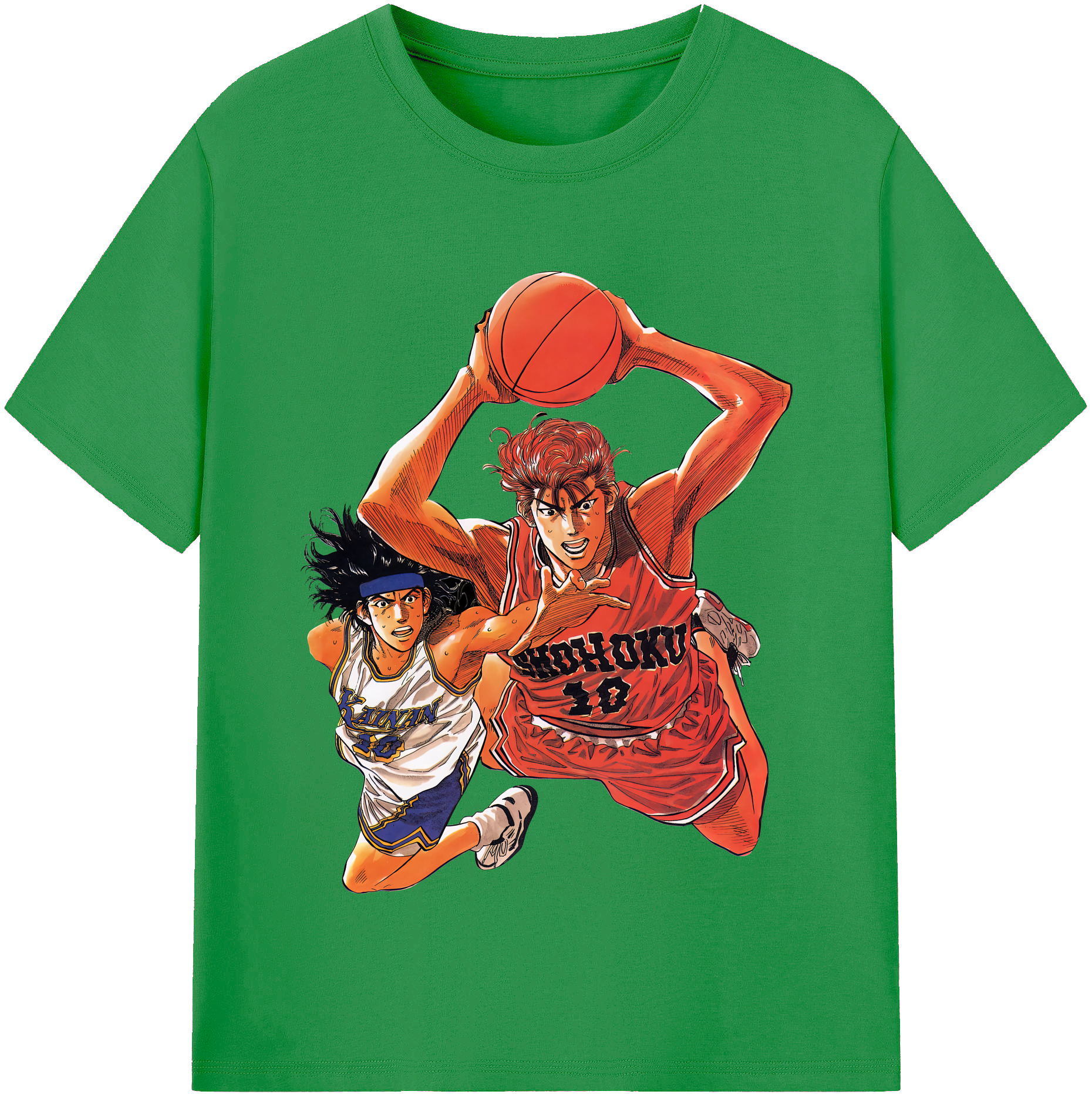 （画像用） SLAM DUNK／スラムダンク レディースカジュアルプリントTシャツ（綿100％）