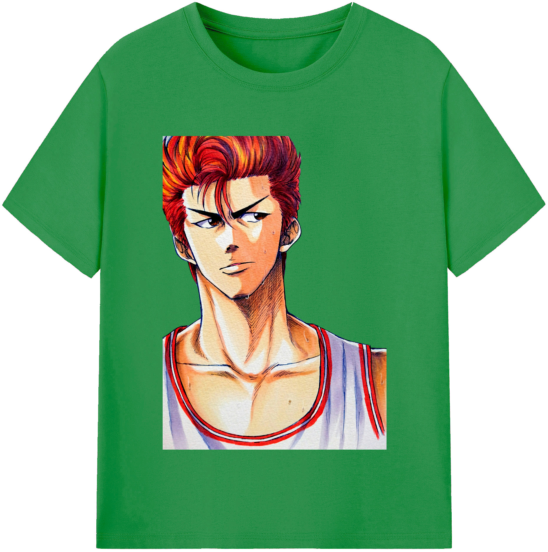 （画像用） SLAM DUNK／スラムダンク レディースカジュアルプリントTシャツ（綿100％）