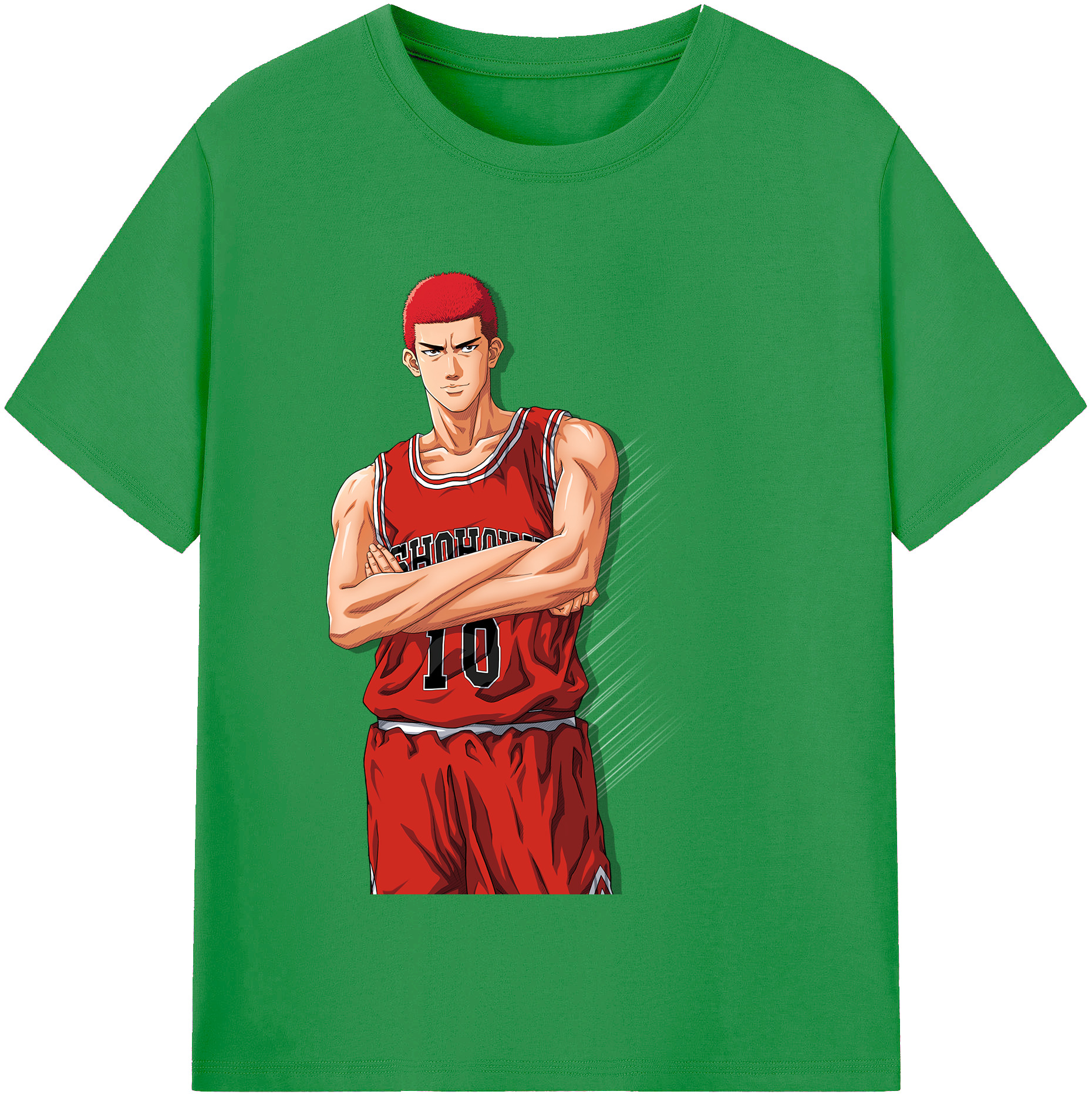 （画像用） SLAM DUNK／スラムダンク レディースカジュアルプリントTシャツ（綿100％）