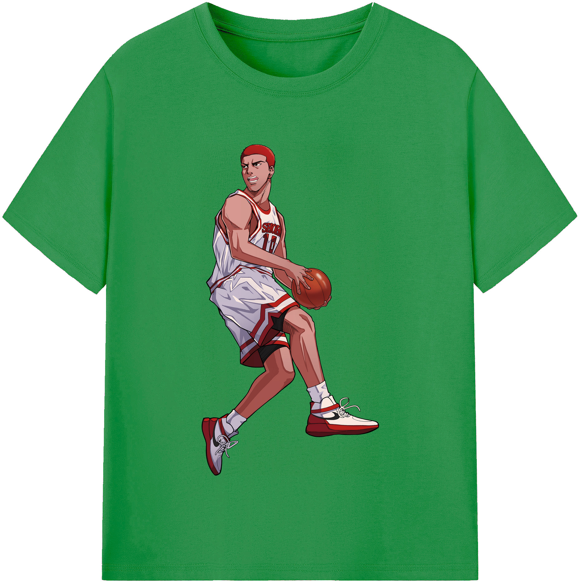 （画像用） SLAM DUNK／スラムダンク レディースカジュアルプリントTシャツ（綿100％）