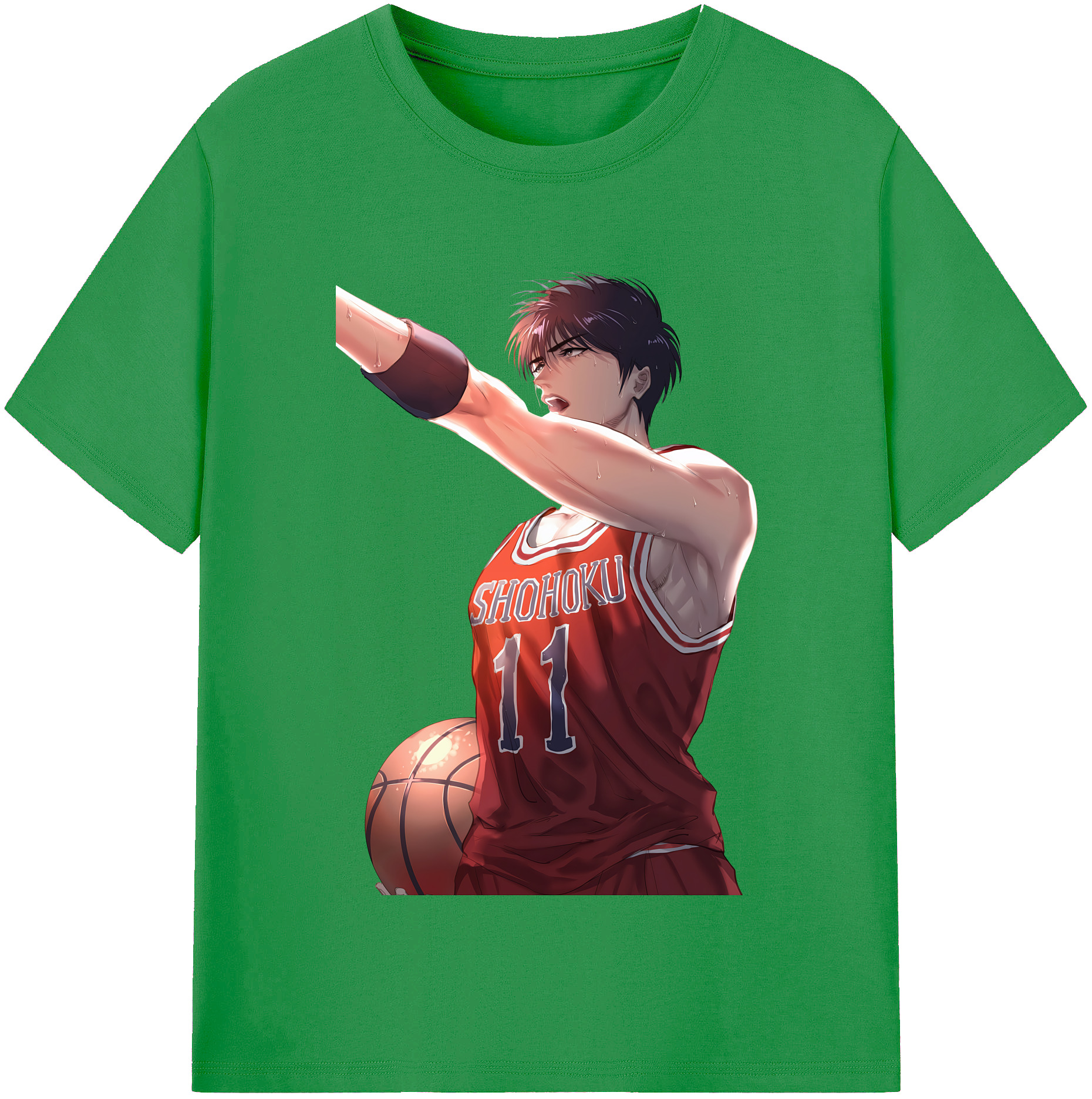 （画像用） SLAM DUNK／スラムダンク レディースカジュアルプリントTシャツ（綿100％）