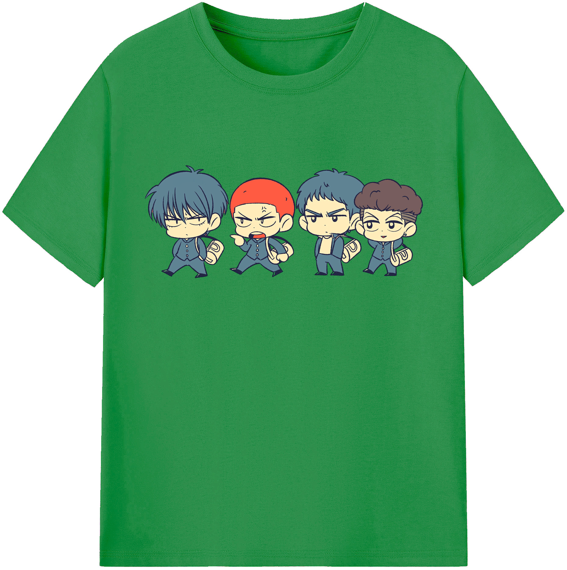（画像用） SLAM DUNK／スラムダンク レディースカジュアルプリントTシャツ（綿100％）