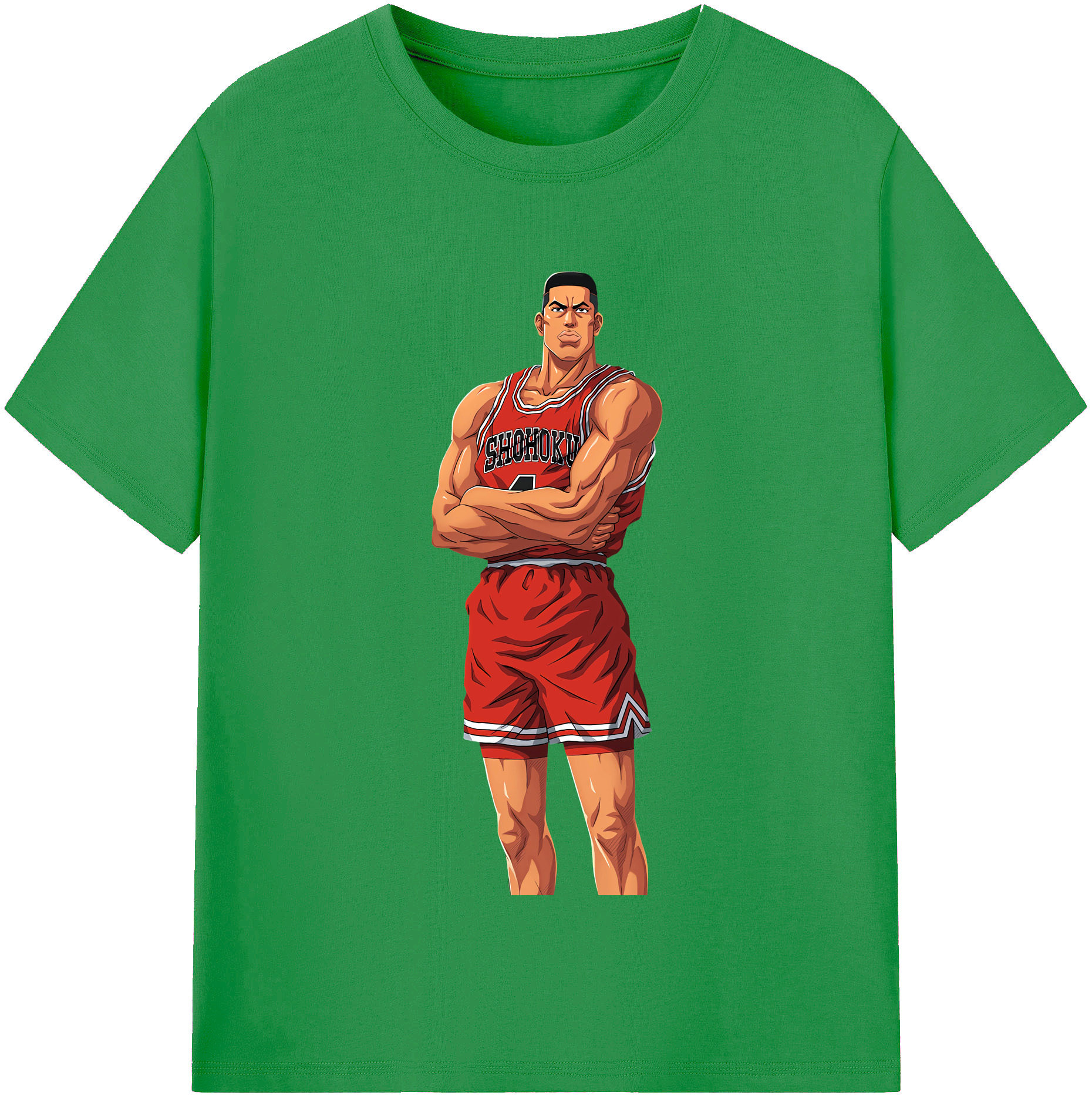 （画像用） SLAM DUNK／スラムダンク レディースカジュアルプリントTシャツ（綿100％）