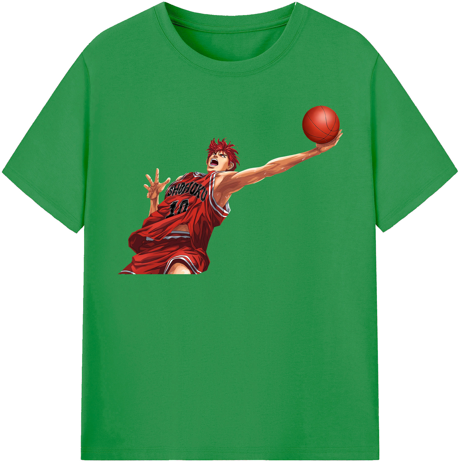 （画像用） SLAM DUNK／スラムダンク レディースカジュアルプリントTシャツ（綿100％）